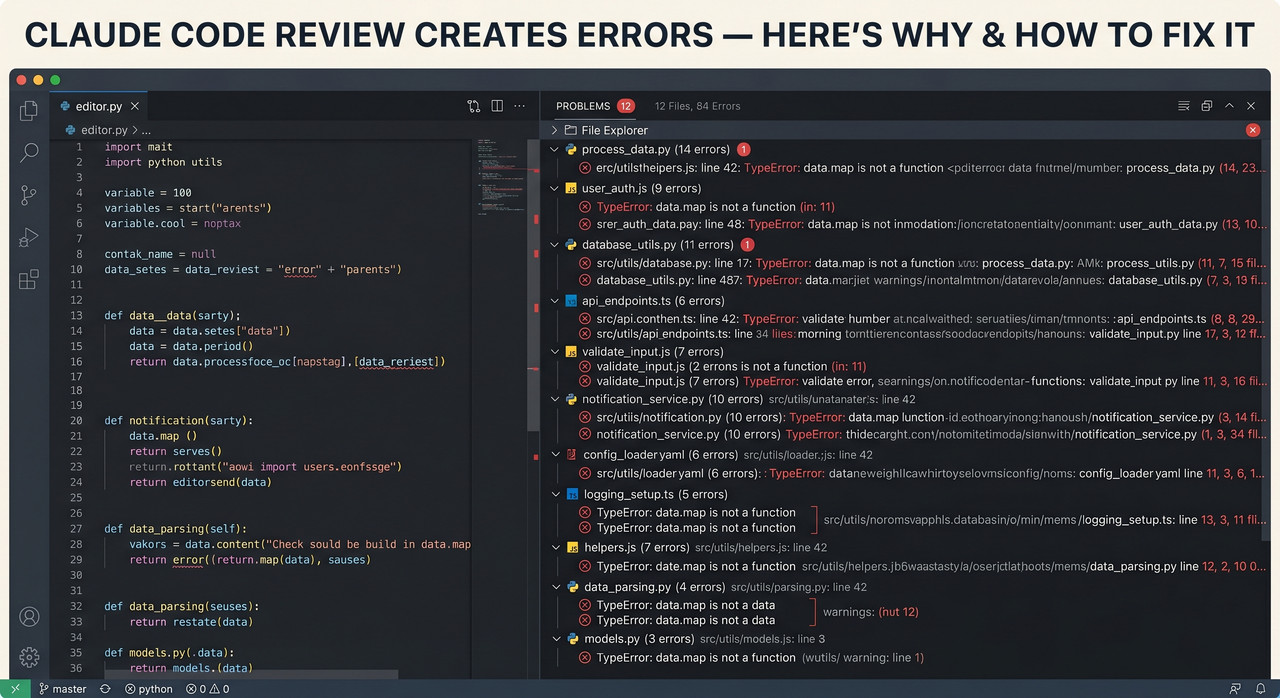 Claude Code Review Creates Errors: 8 Fixes (2026)