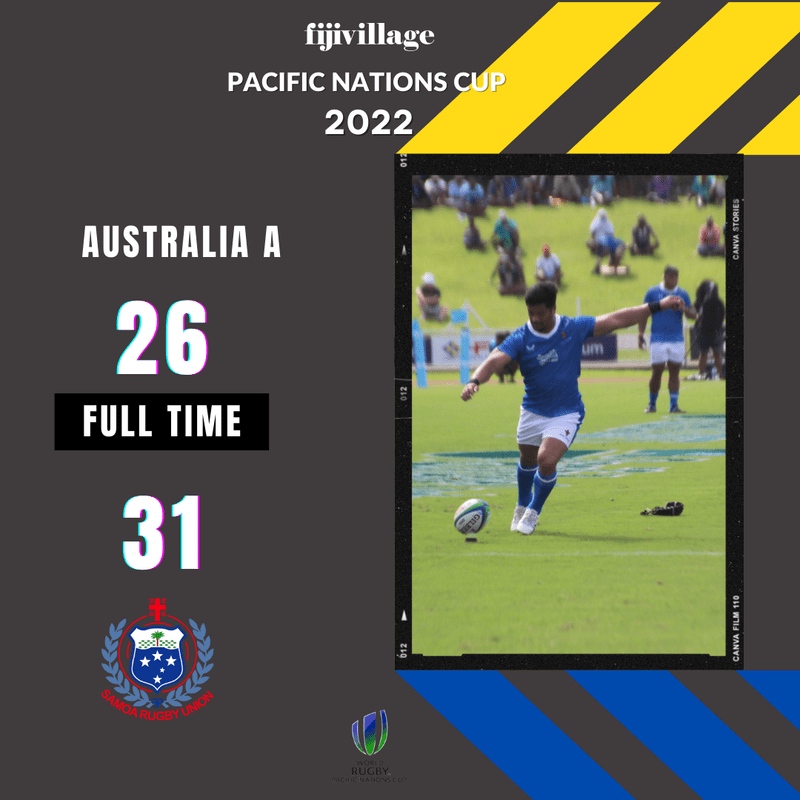 Pnc Super Day 2023 Samoa Beats Australia A 31-26 In Pnc