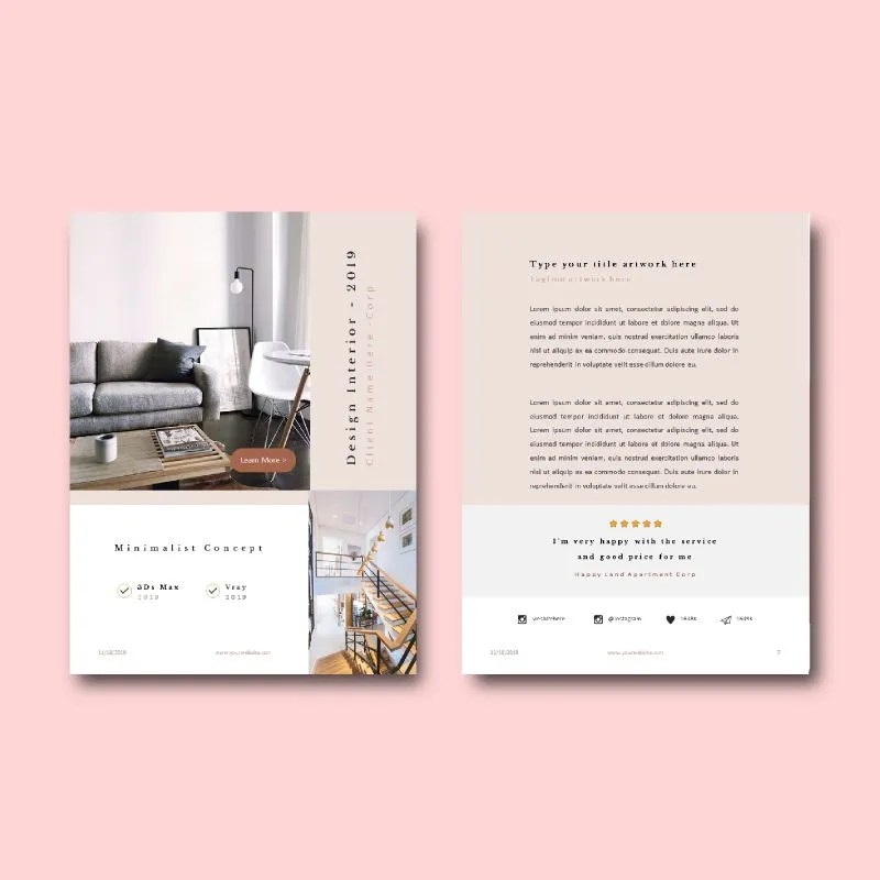 Template Portofolio Arsitektur Sakit