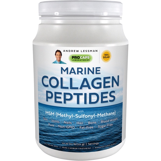 ProCaps Laboratories Shop Marine Collagen Peptides™ with MSM by Andrew Lessman at ProCaps Labs