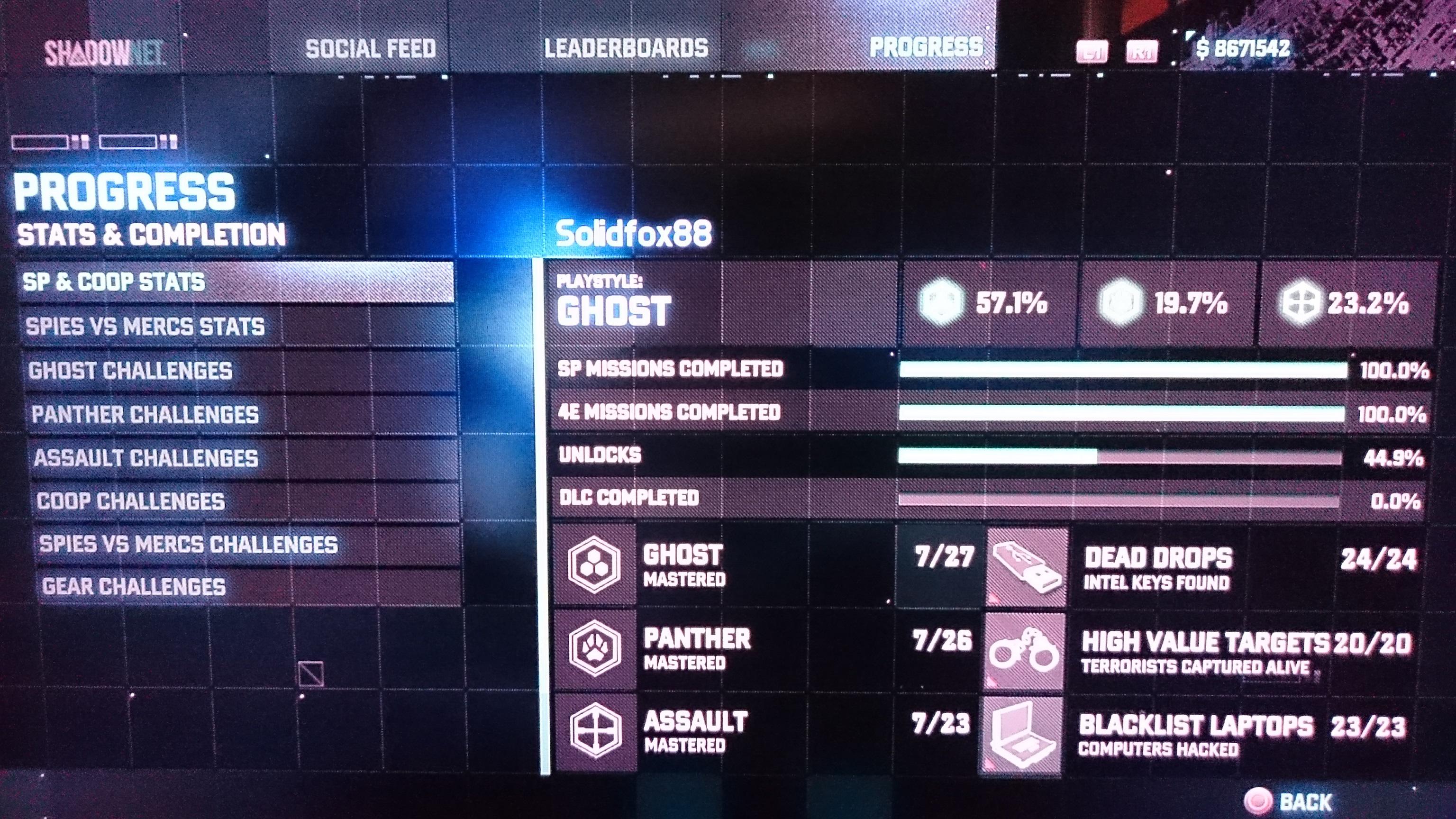 Splinter Cell Blacklist Trophy Guide Tom Clancy S Splinter Cell