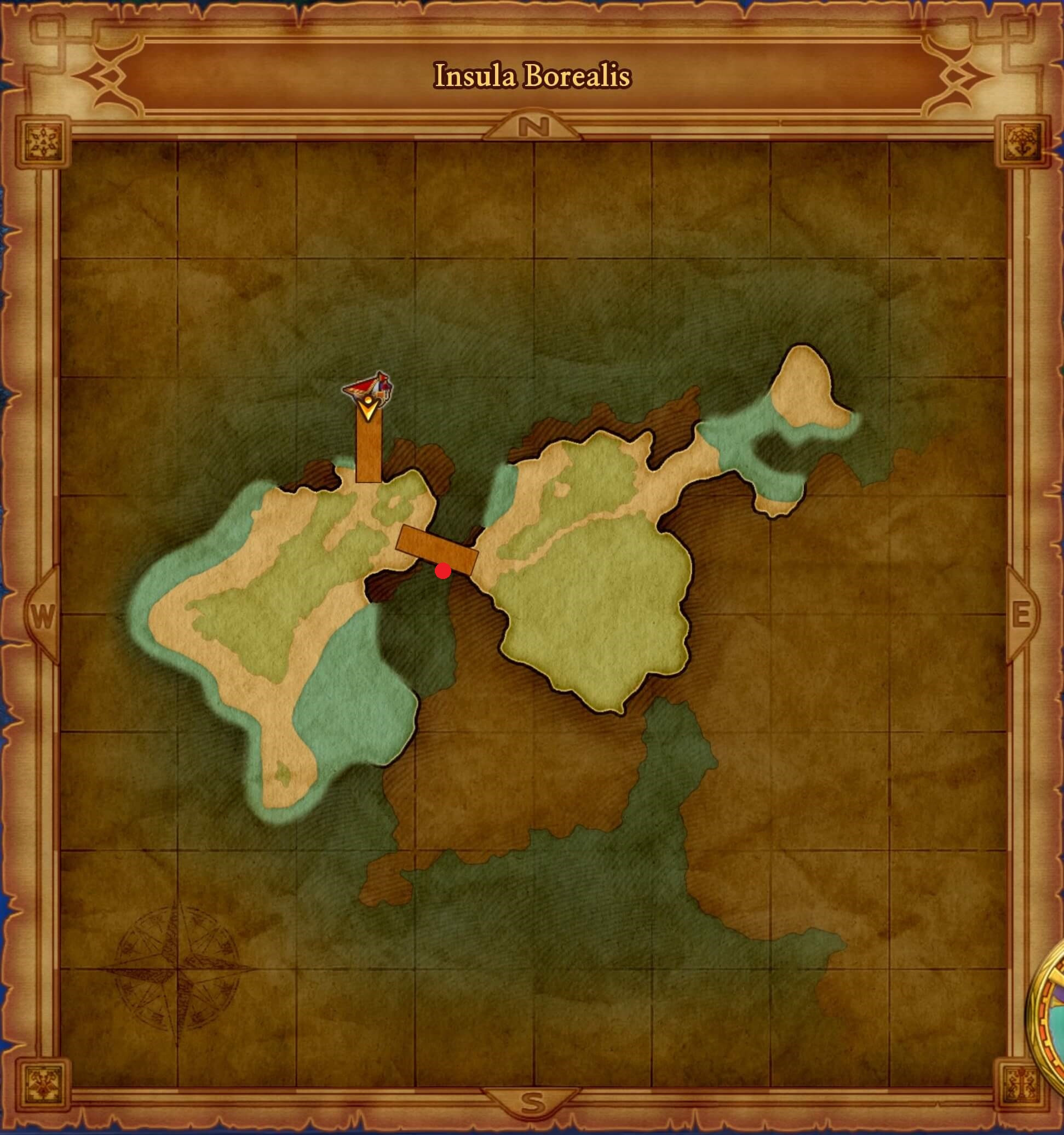 Dragon Quest 11 Map Arboria