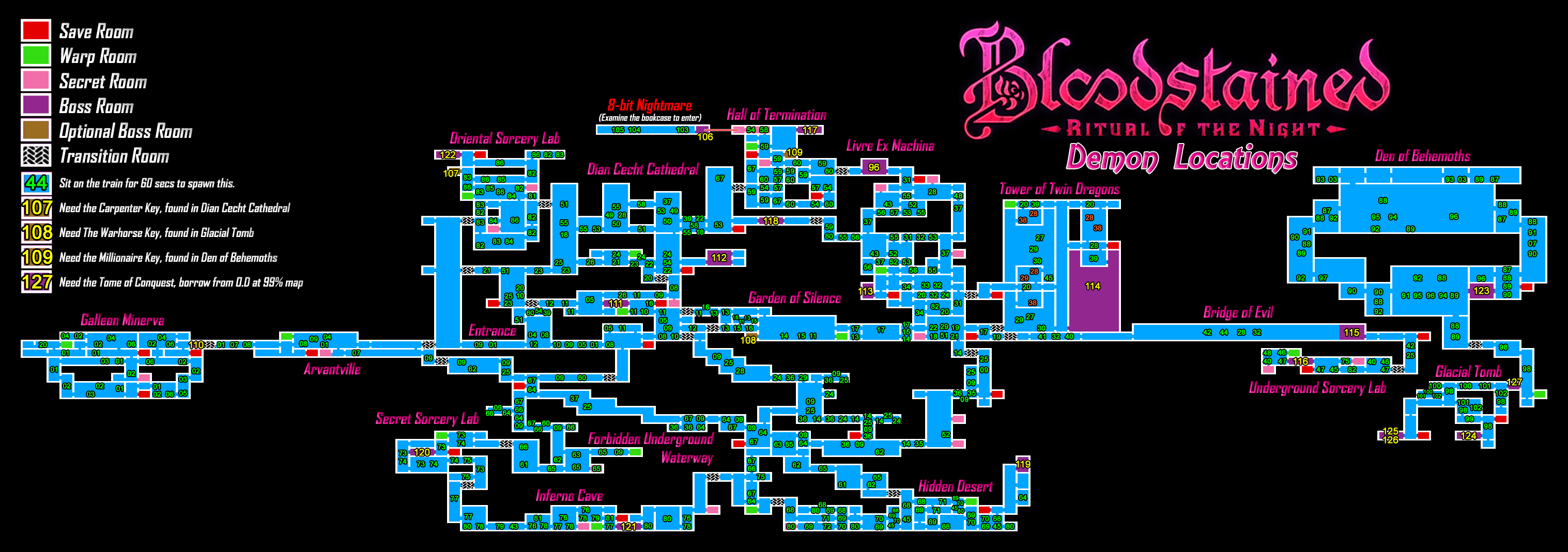 Full Collectables Guide by Optinooby Bloodstained Ritual of the