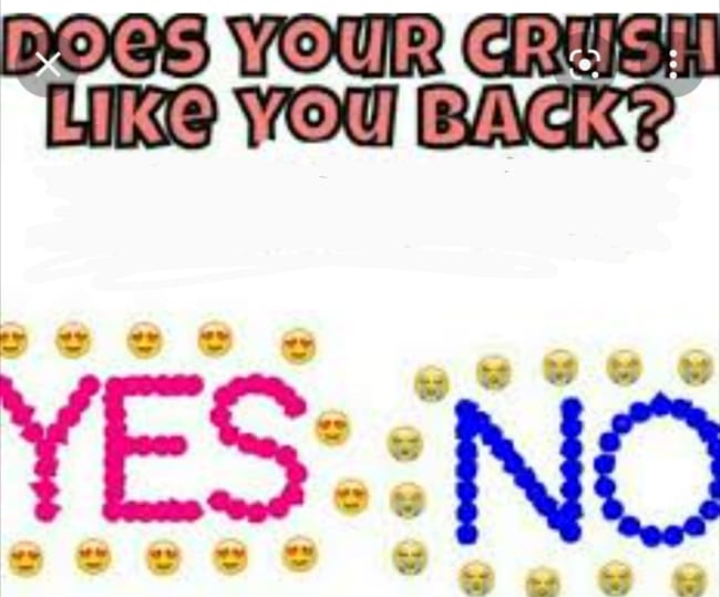 Does your crush like you back? Quiz Quotev