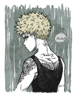 I Just Like To Draw (Katsuki Bakugou X Tattoo Artist!Gender Neutral!Reader Tattoo Shop Au) | Bnha One-Shot Book 400_x_326_jpg
