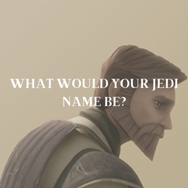 What would your Jedi name be? Quiz Quotev