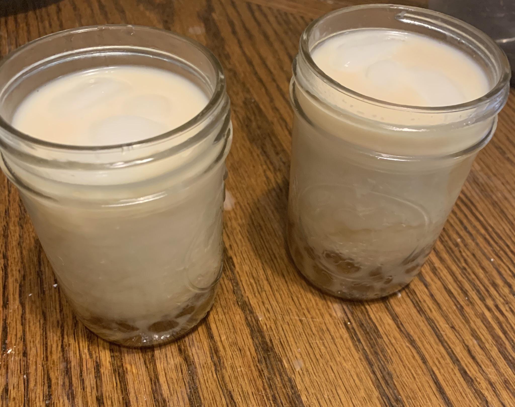 [homemade] green tea + coconut milk boba r/food
