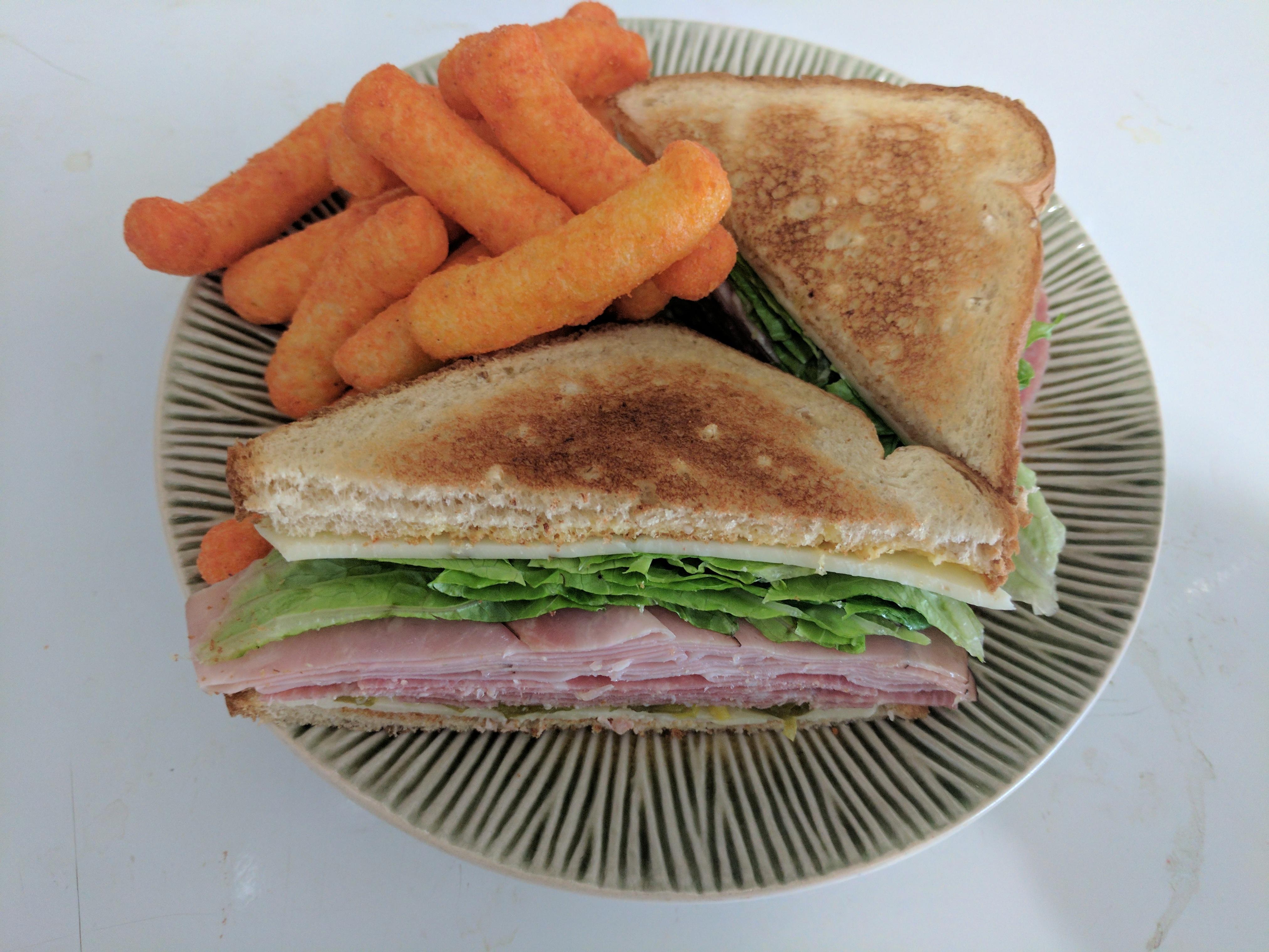 Salami, Ham and Cheese Sandwich r/eatsandwiches