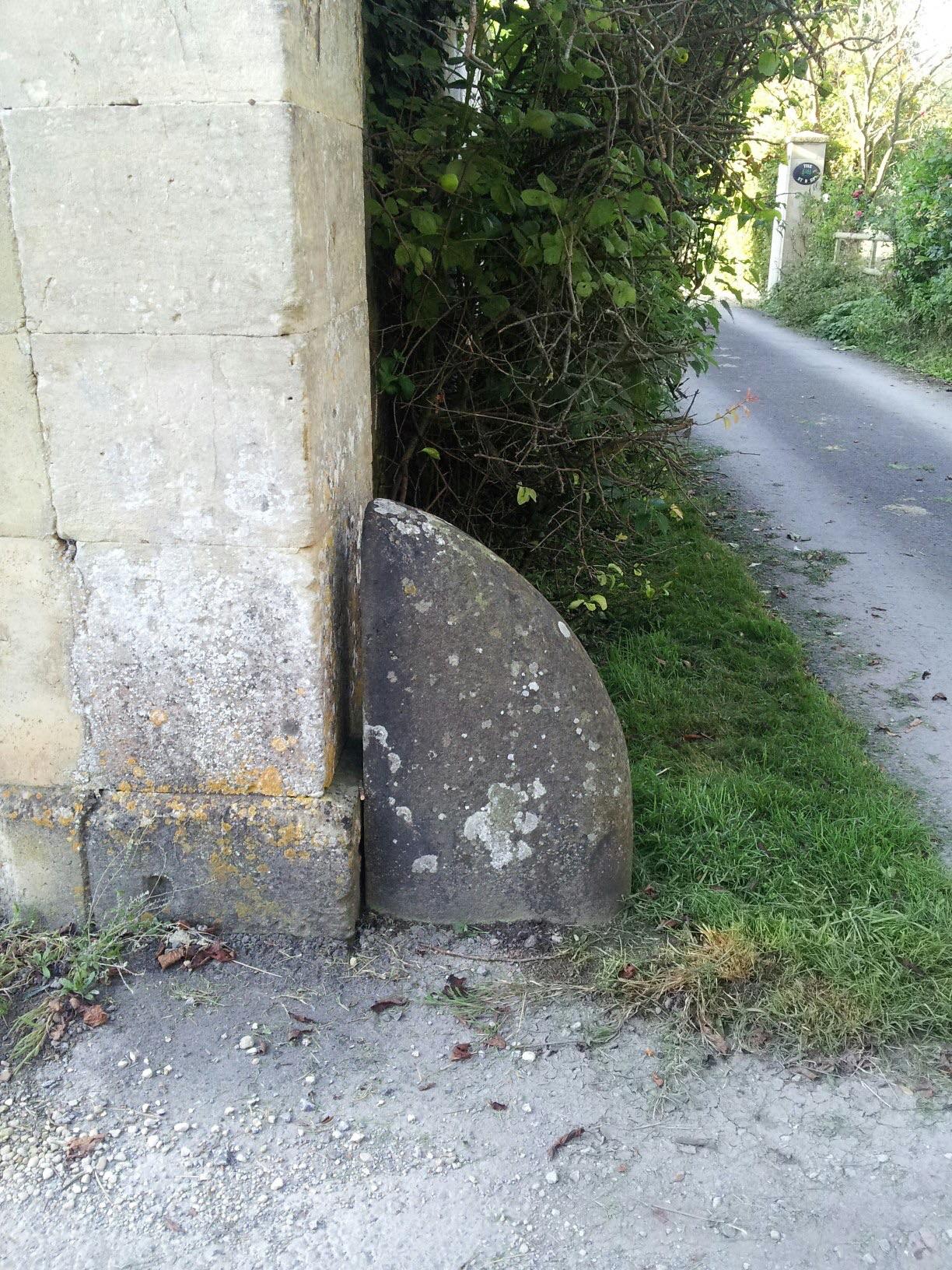 Can anyone tell me what this “corner stone” is? It was on an old