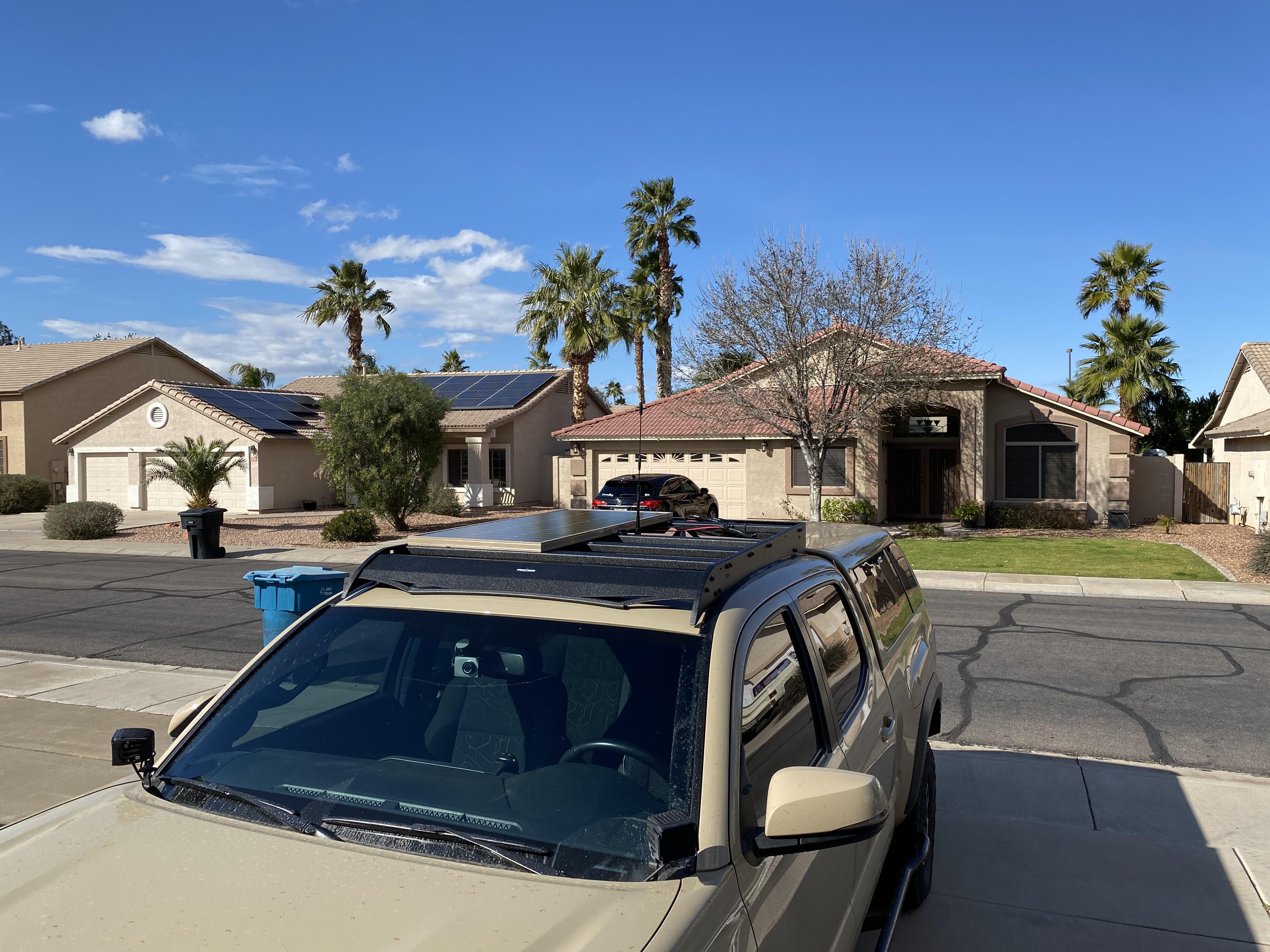 Solar powered taco for the 4x4 APRS digipeater! r/amateurradio