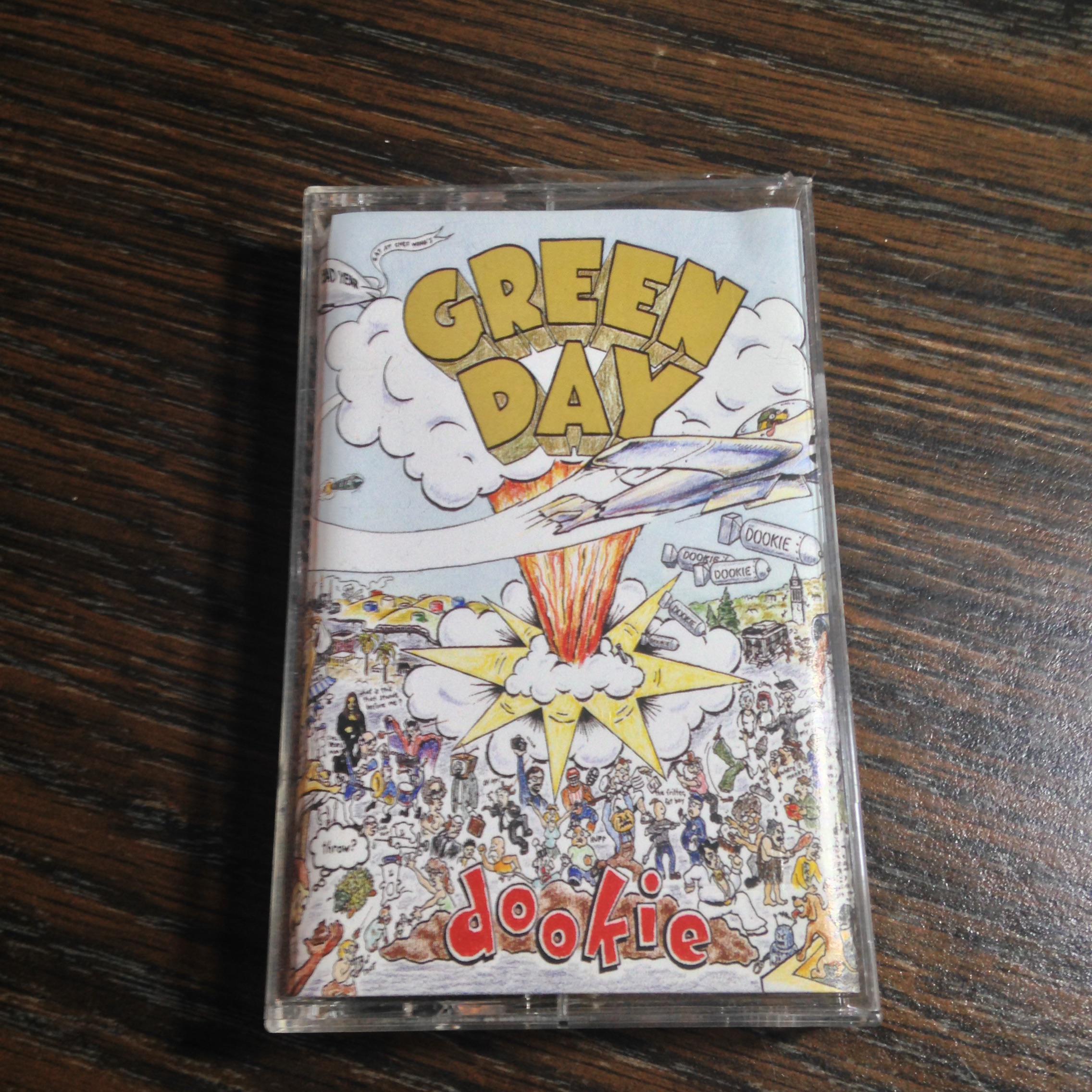 Green Day—Dookie, 1994. First cassette I ever bought that had swear