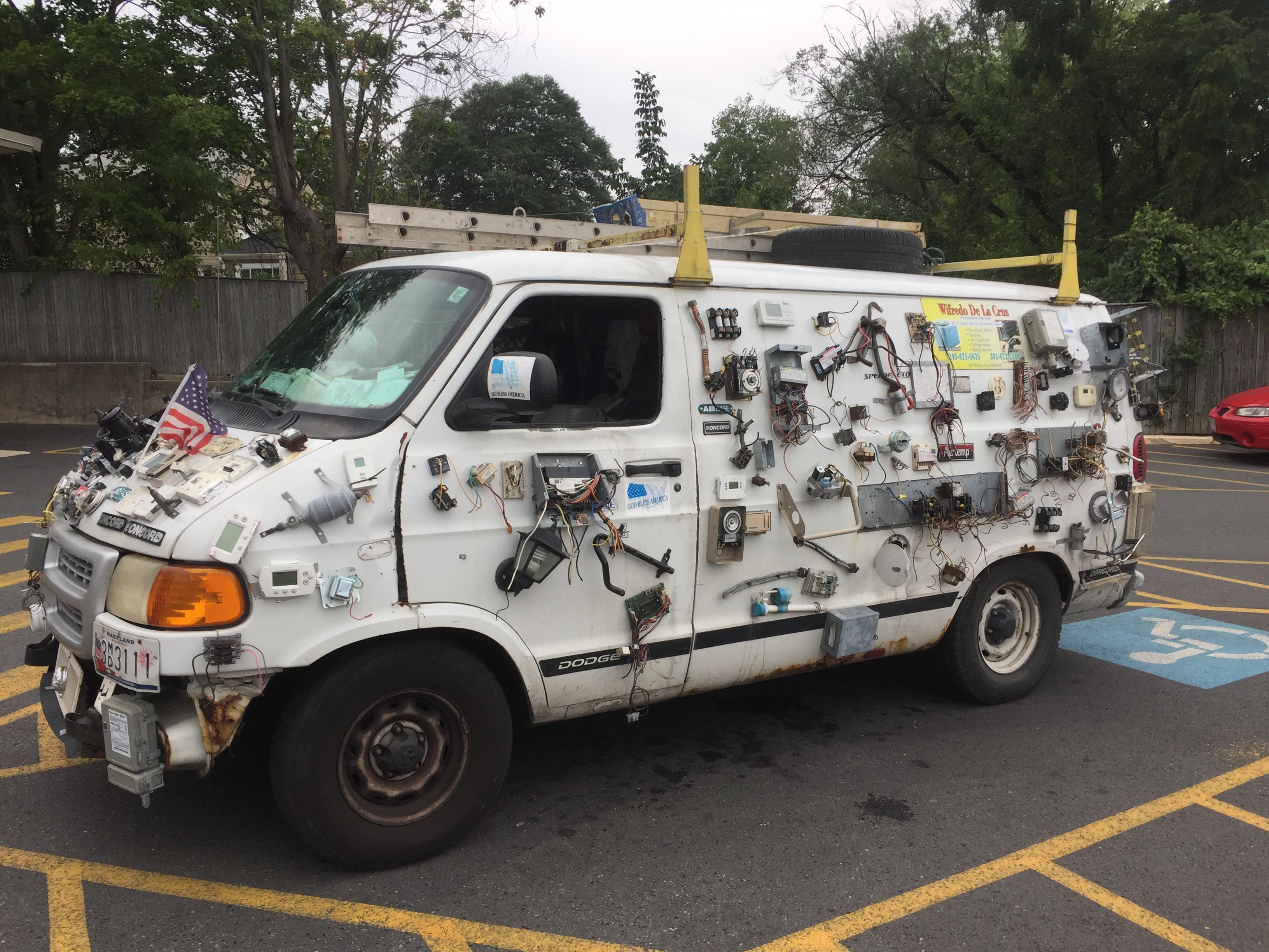 This HVAC work van. r/HVAC