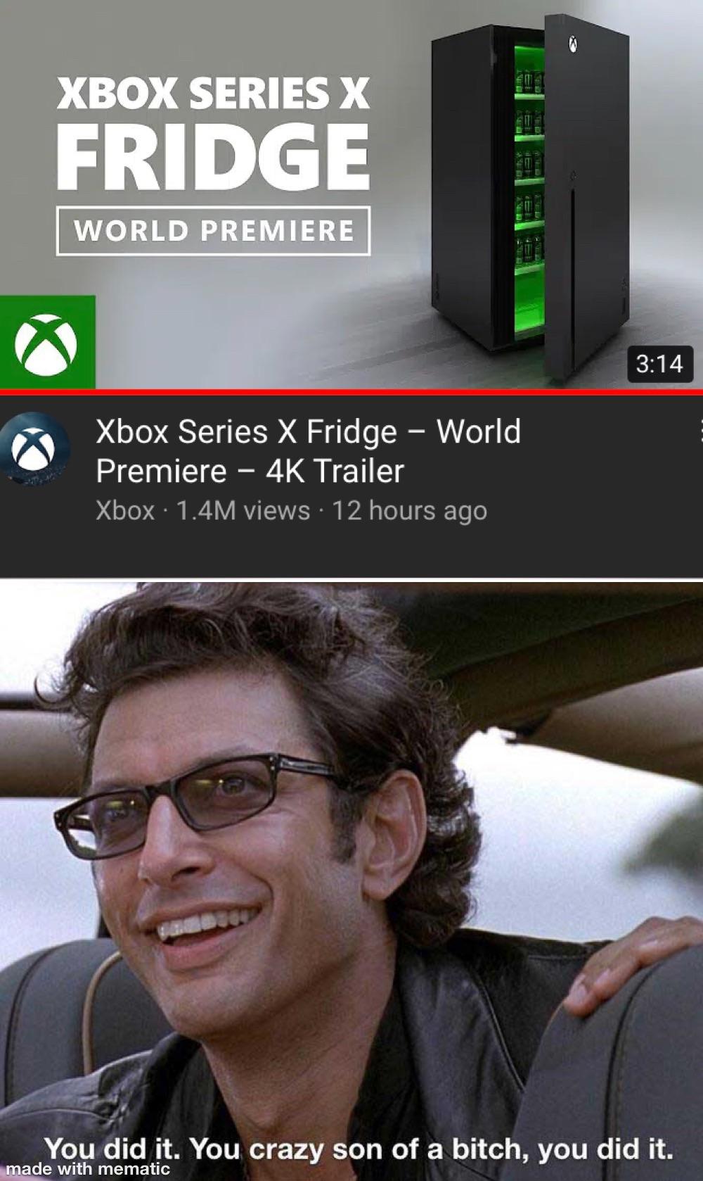 Most powerful gaming fridge ever r/memes