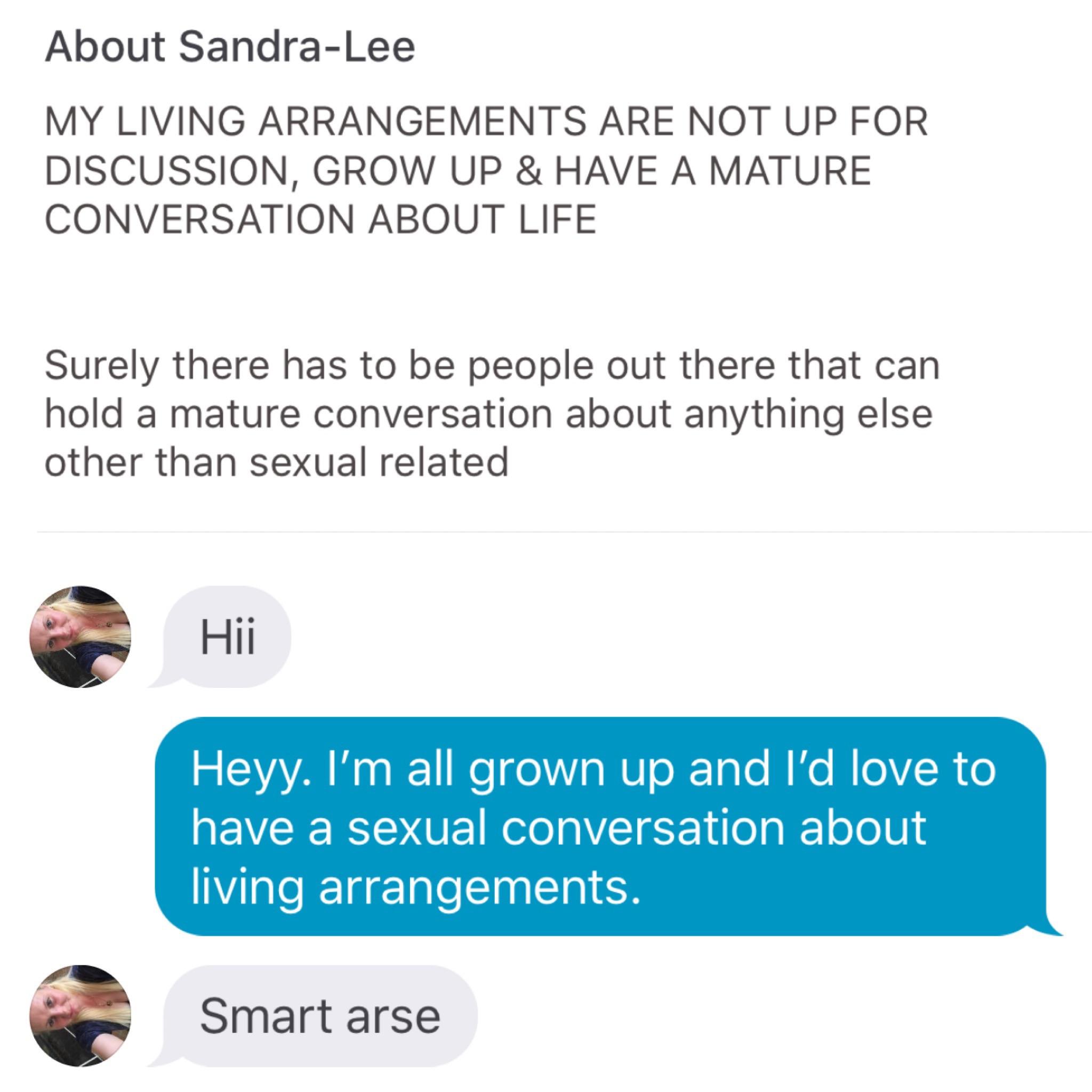 Good talk r/Tinder