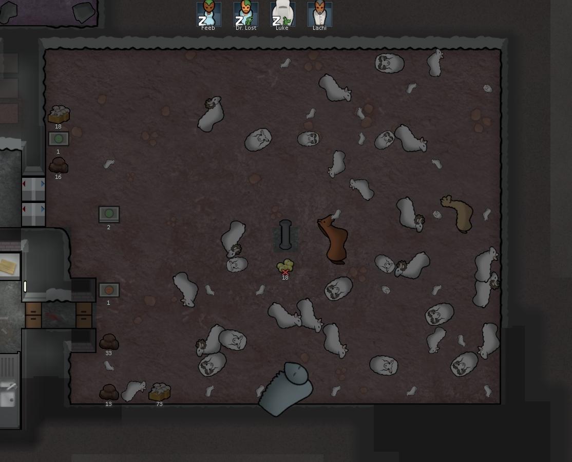 My Colony was uhm, "unable" to feed most of our livestock. On the plus