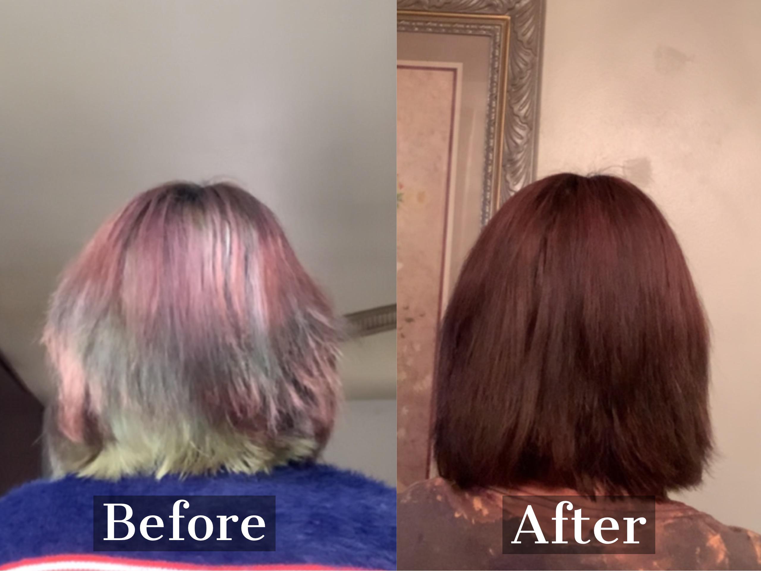 Color corrected my badly faded hair today ) r/Hair