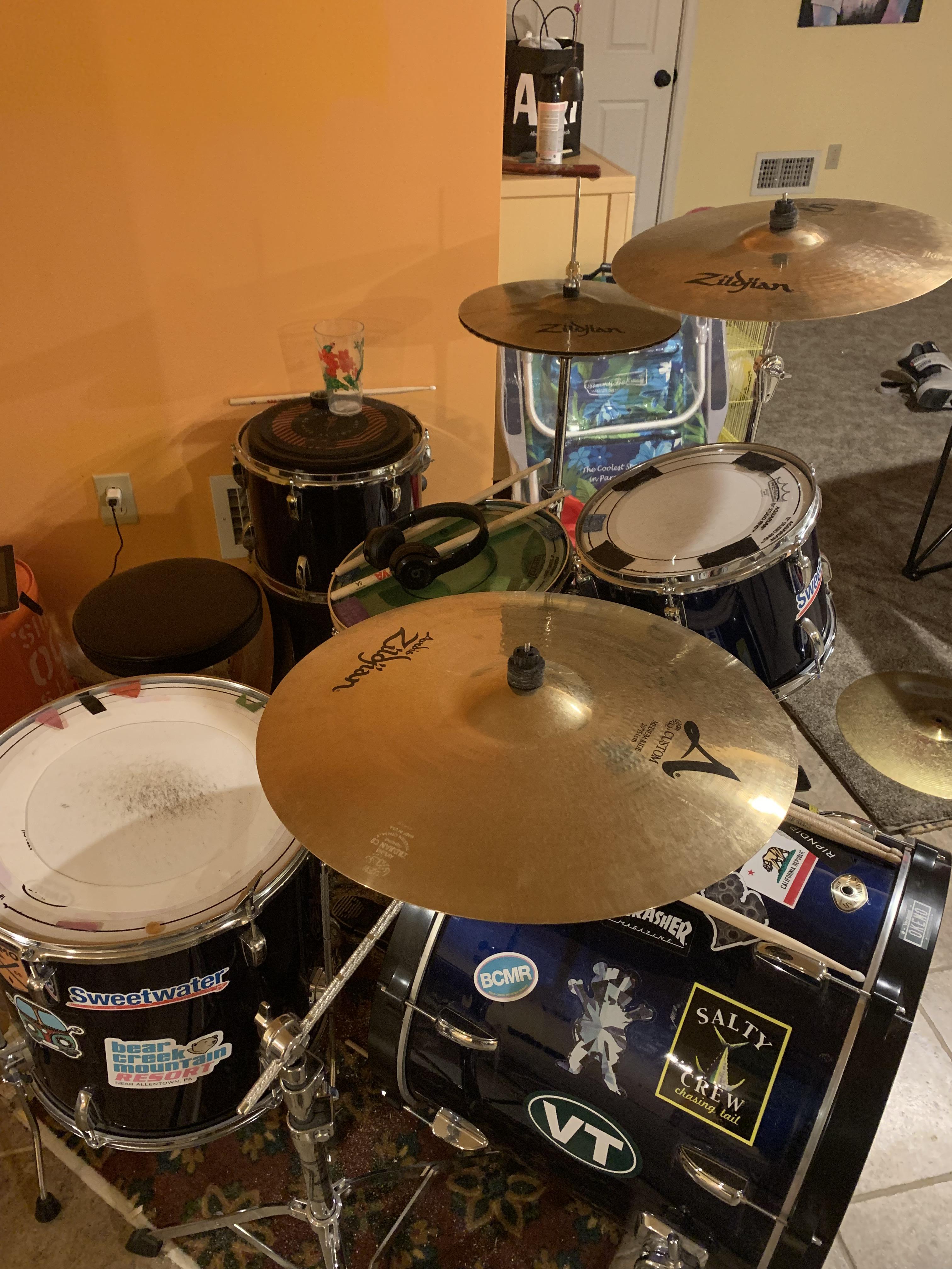 Heres an updated pic of my tama swingstar. in the last three months i