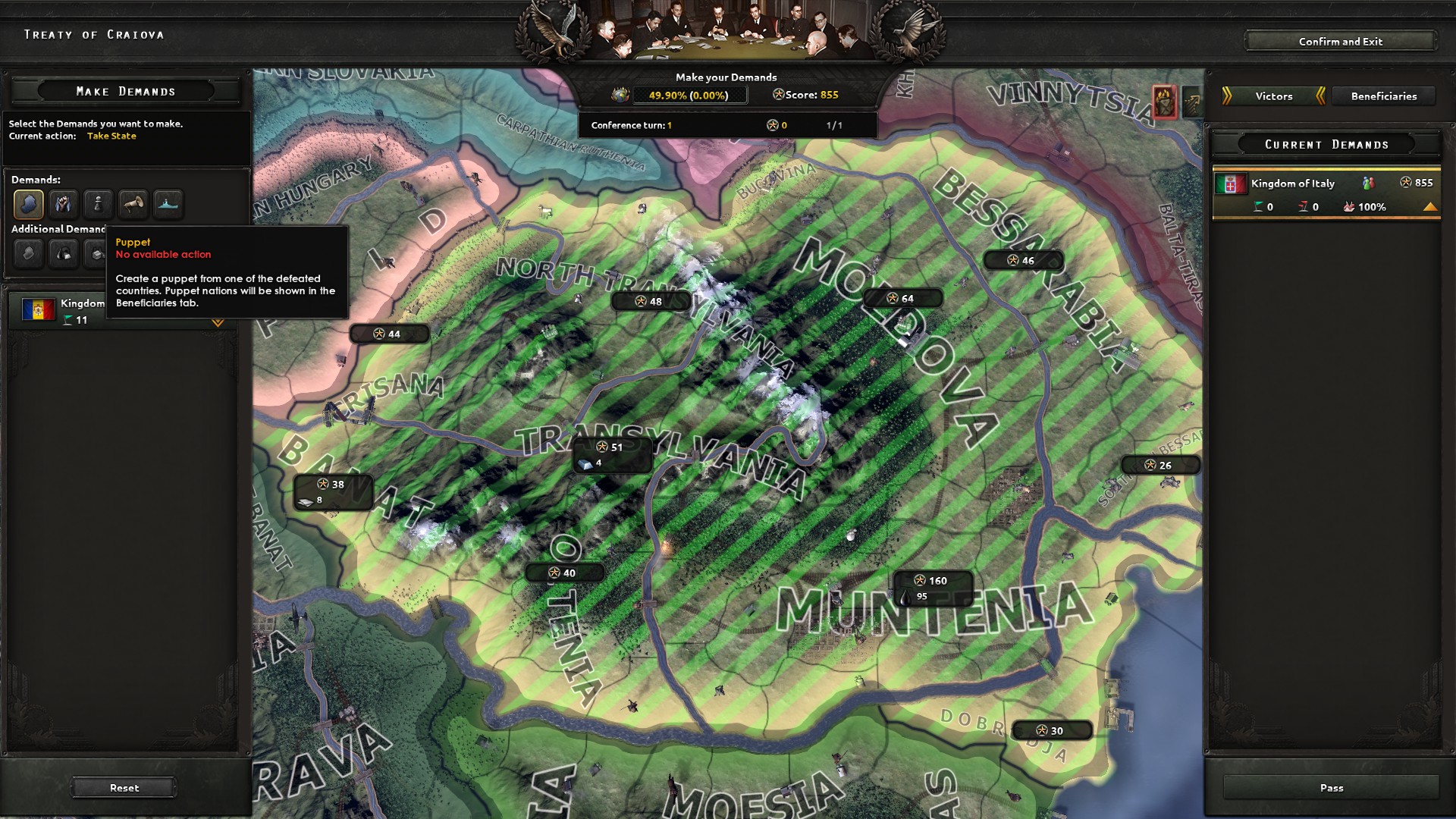 Why can't I make puppet after defeating enemy in the new By Blood Alone