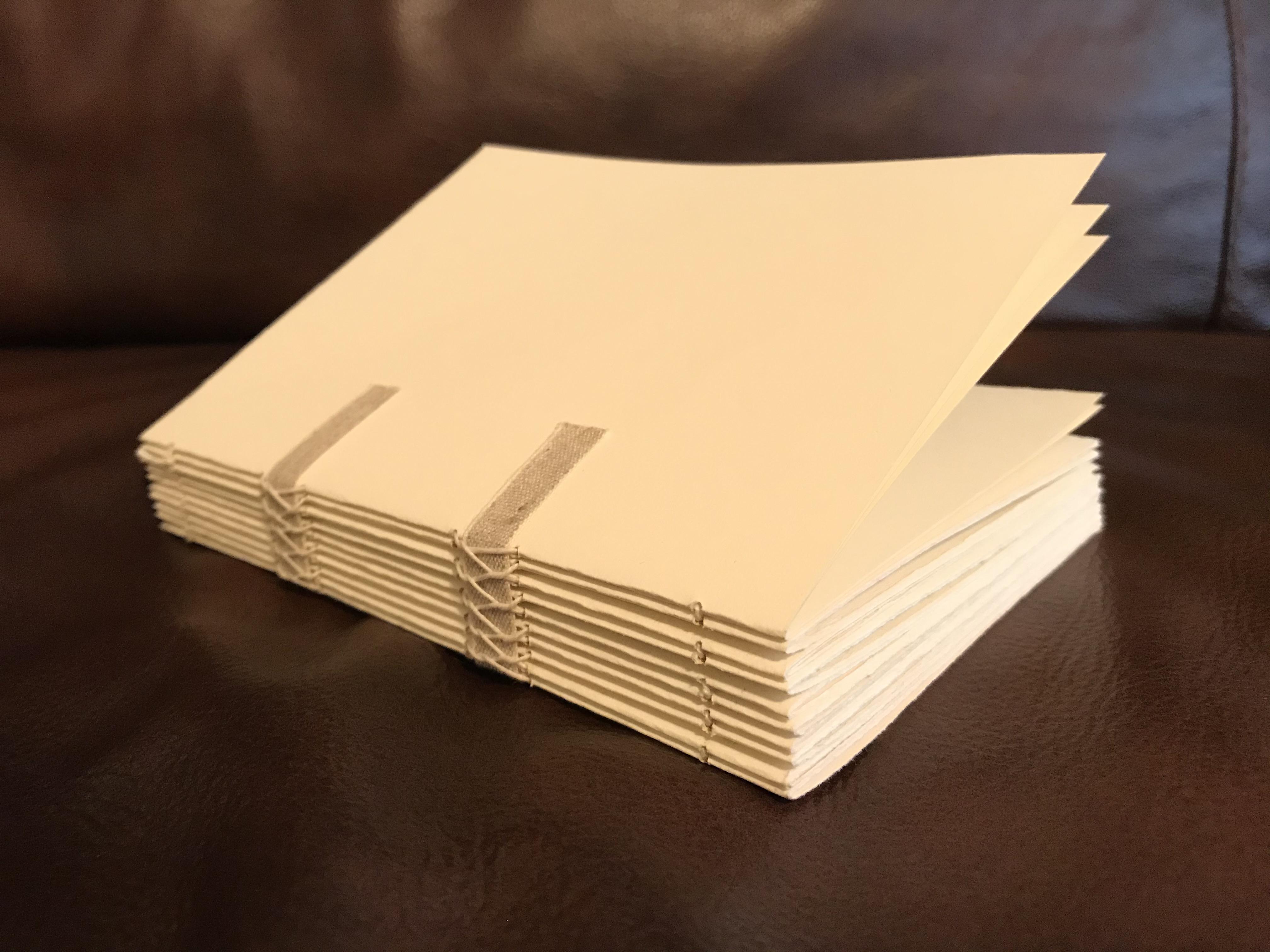 Wife got me a beginner book binding kit for Christmas r/bookbinding