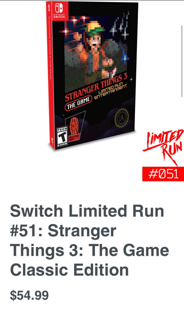 Are Limited Run game’s overpriced? NSCollectors