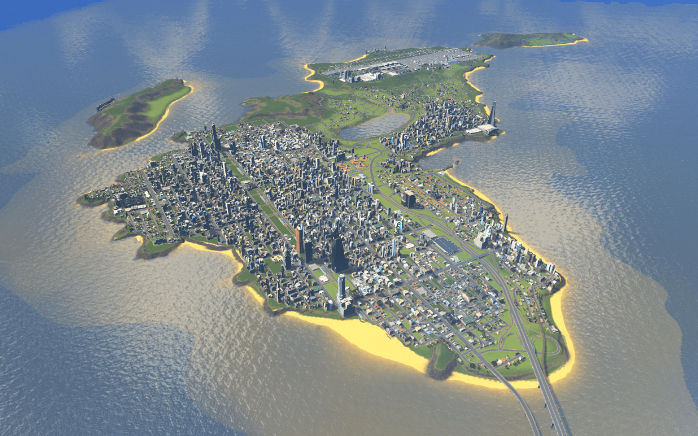 City Skylines Island Map