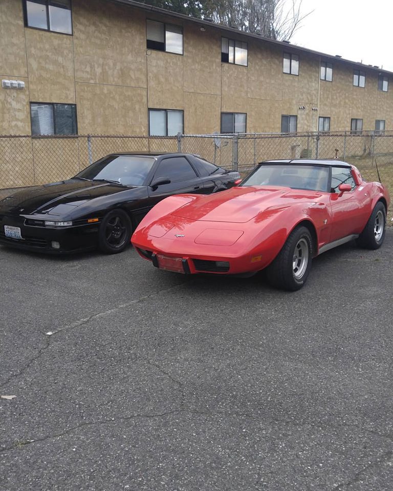 We just chilling looking cool. JDM and american muscle love r/carporn