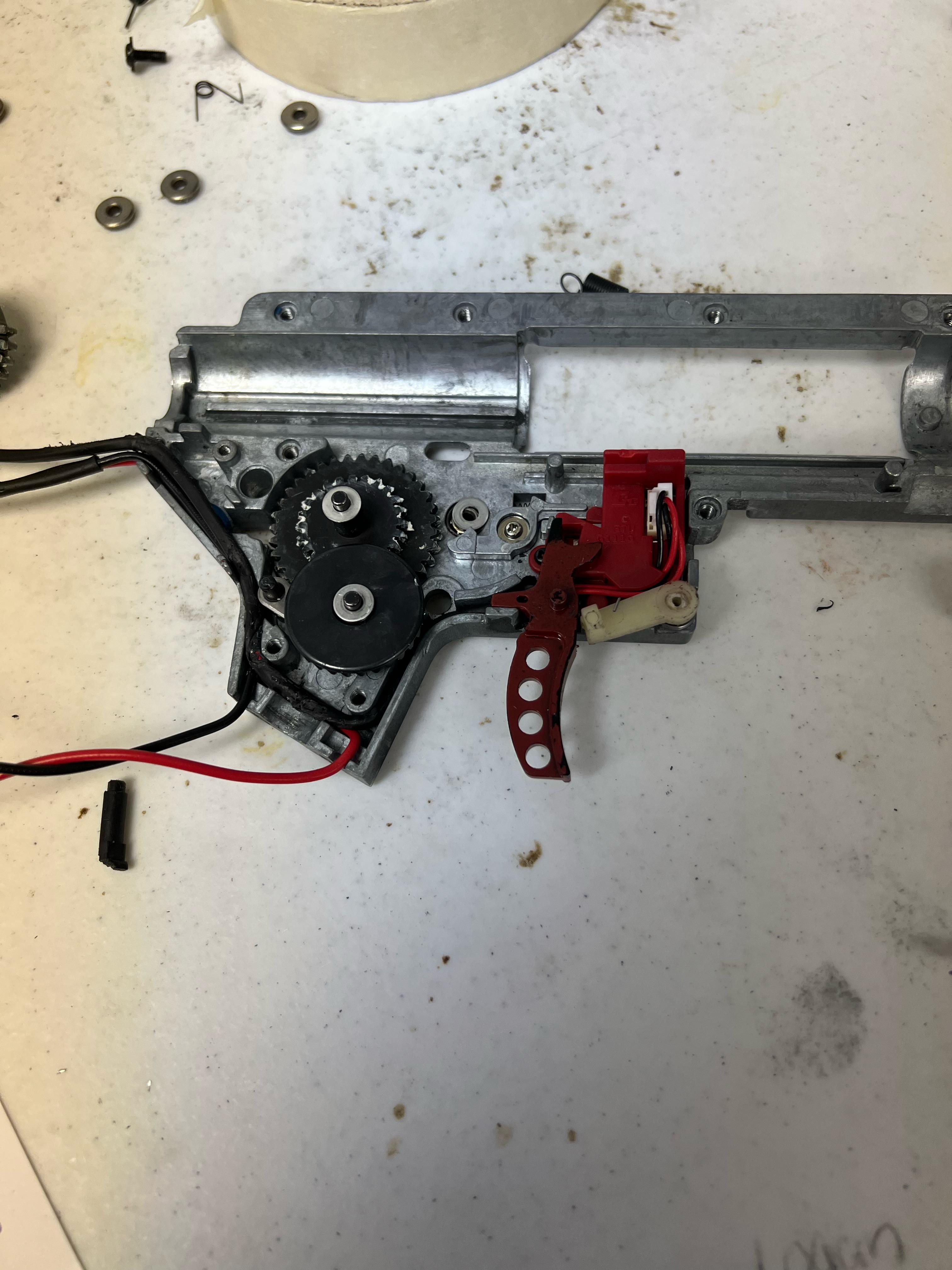 Any reason my gun is stuck in semi? r/airsoft