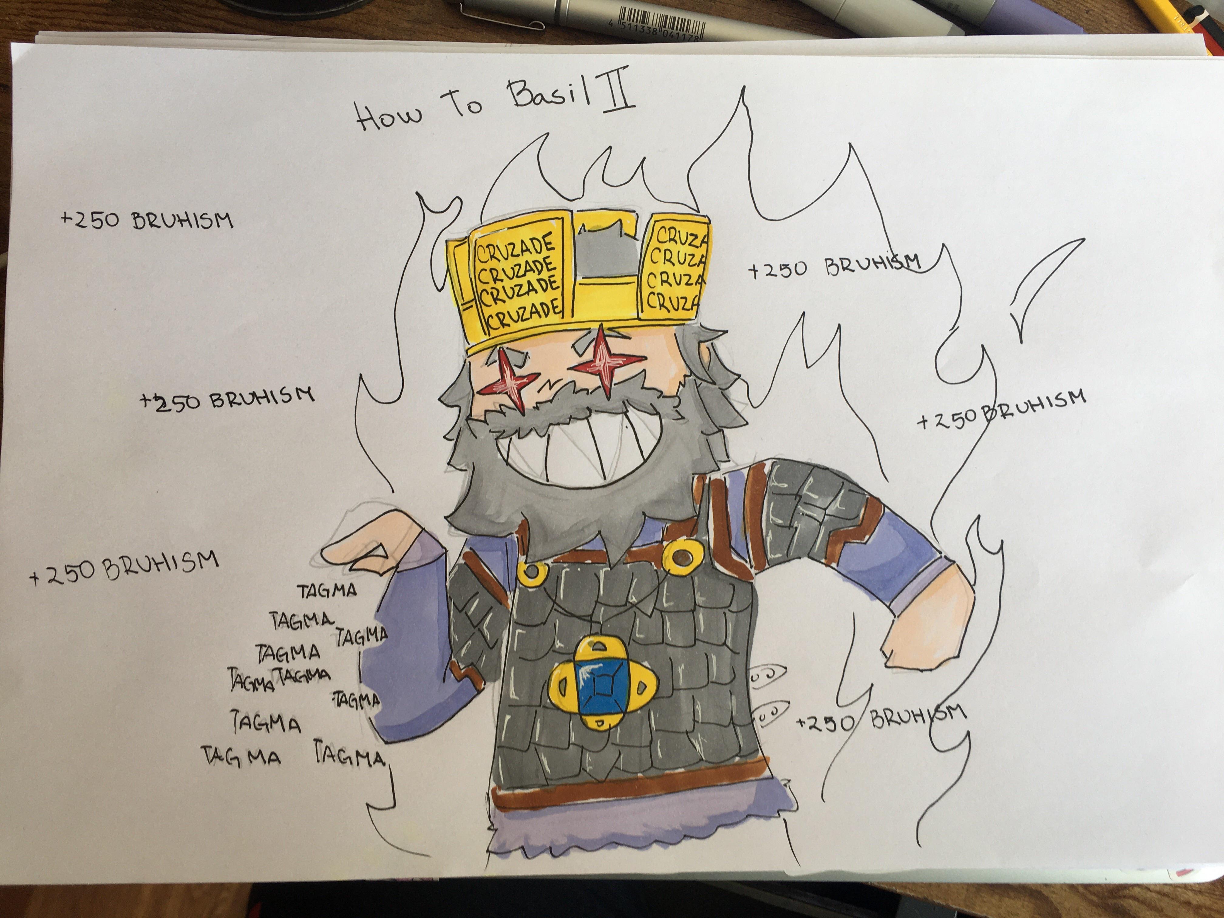 Made this Basil II and how it feels to play as him, hope somebody likes