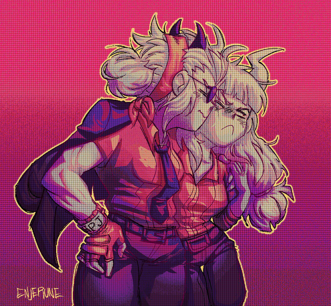 Justice X Lucy r/Helltaker