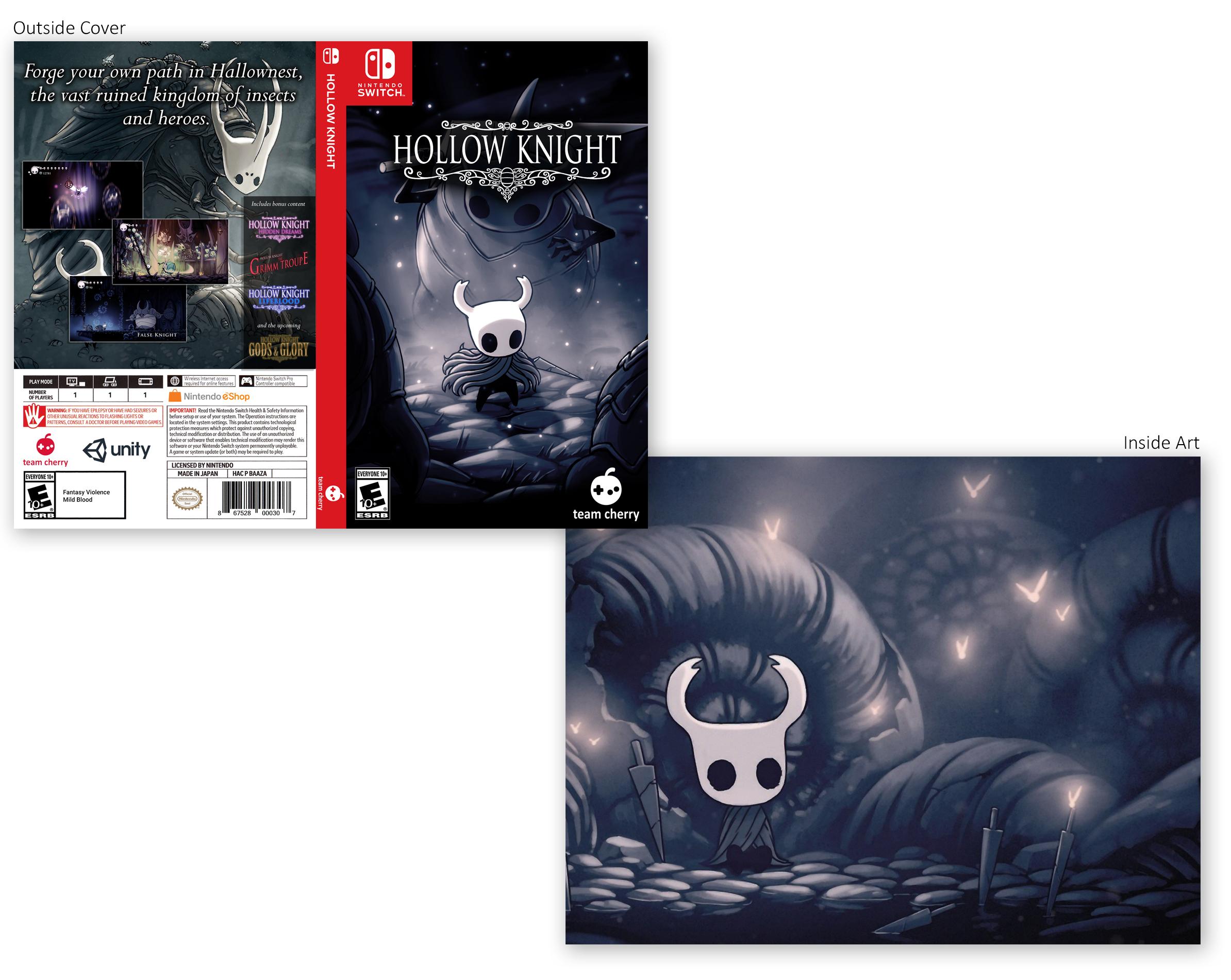 Hollow Knight Custom Switch Box Art r/NintendoSwitch