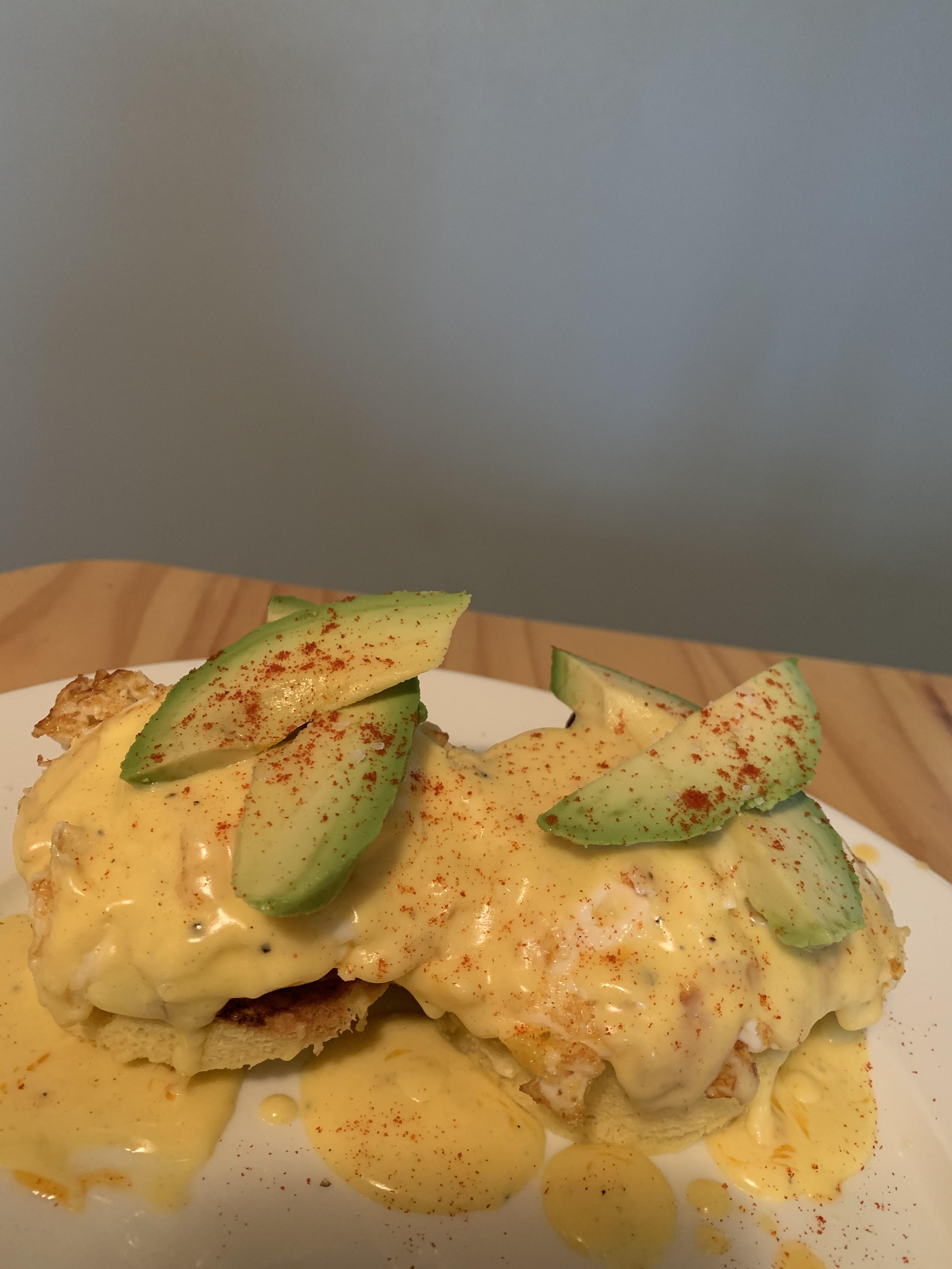 Eggs Benedict with Spanish chorizo r/ketorecipes
