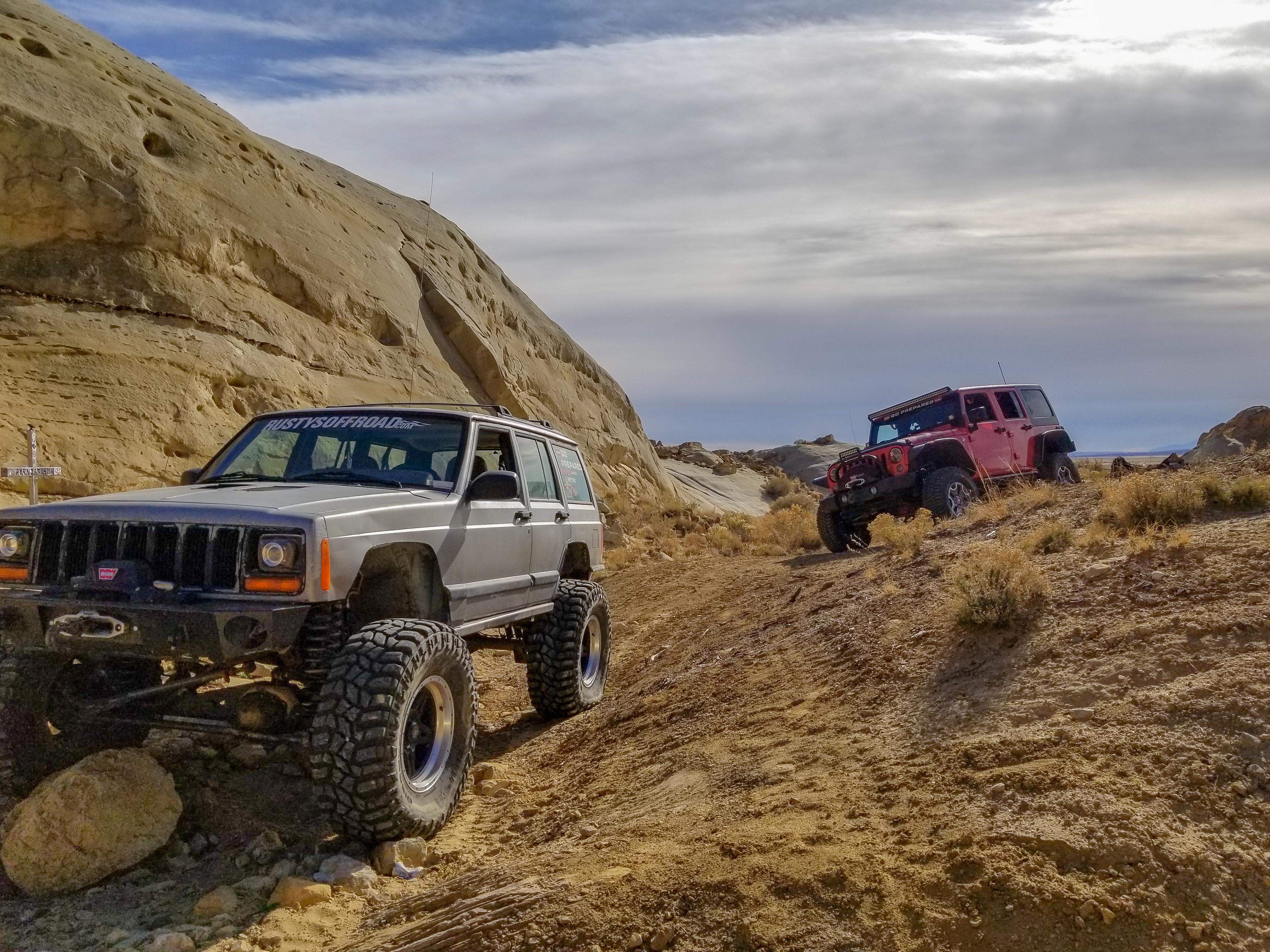 Off roading in NM. Got a chance to take the jeep out yesterday. r