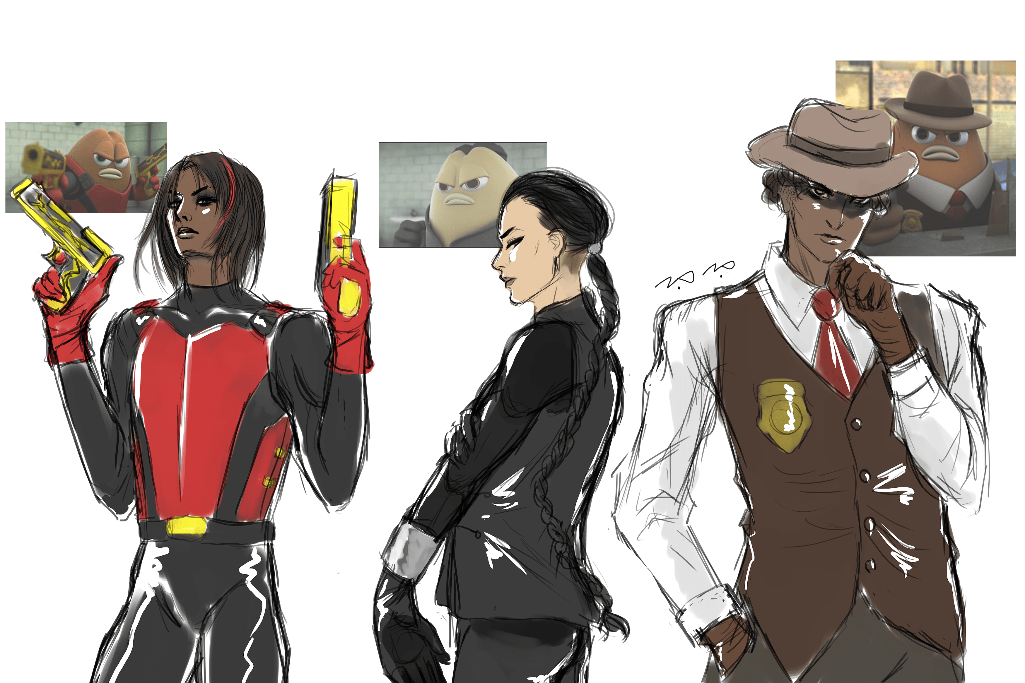 Killer Bean Gijinkas r/Gijinka