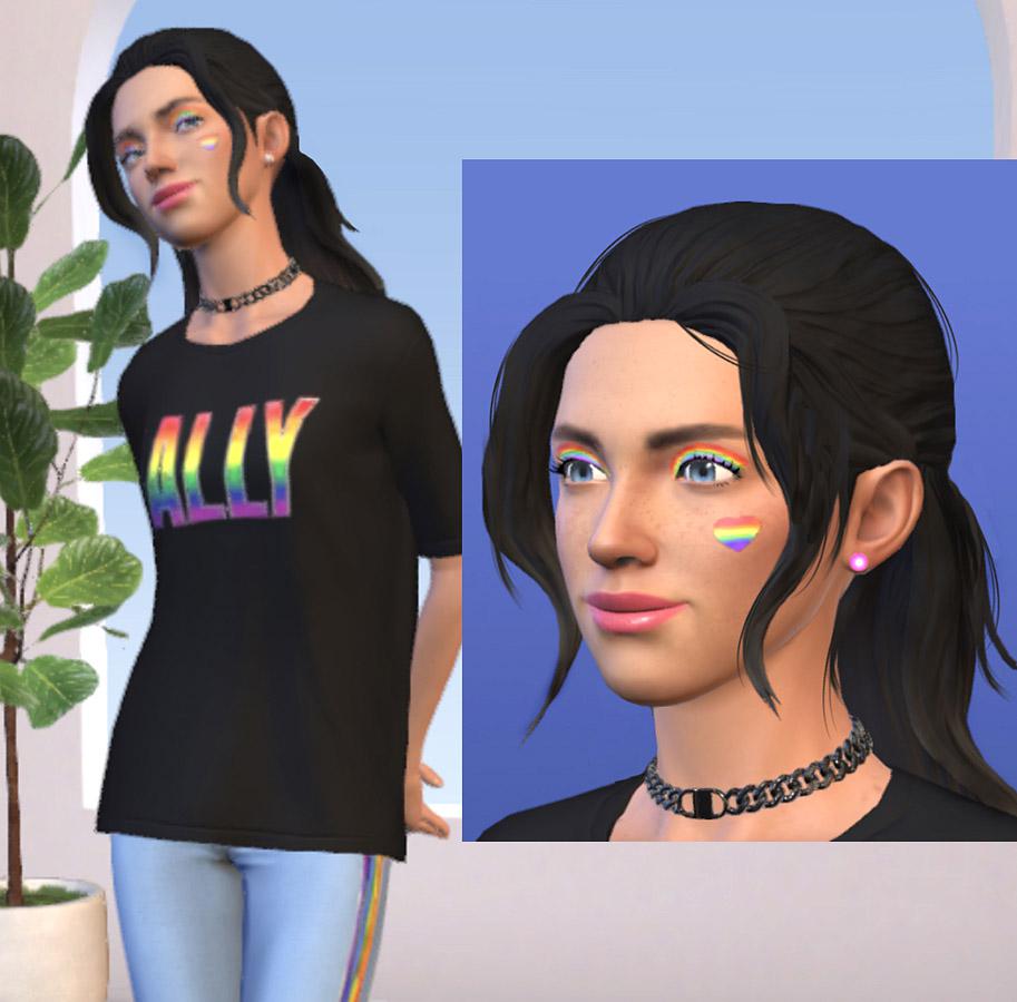 Jennifer shops in the store's new Pride Department r/replika