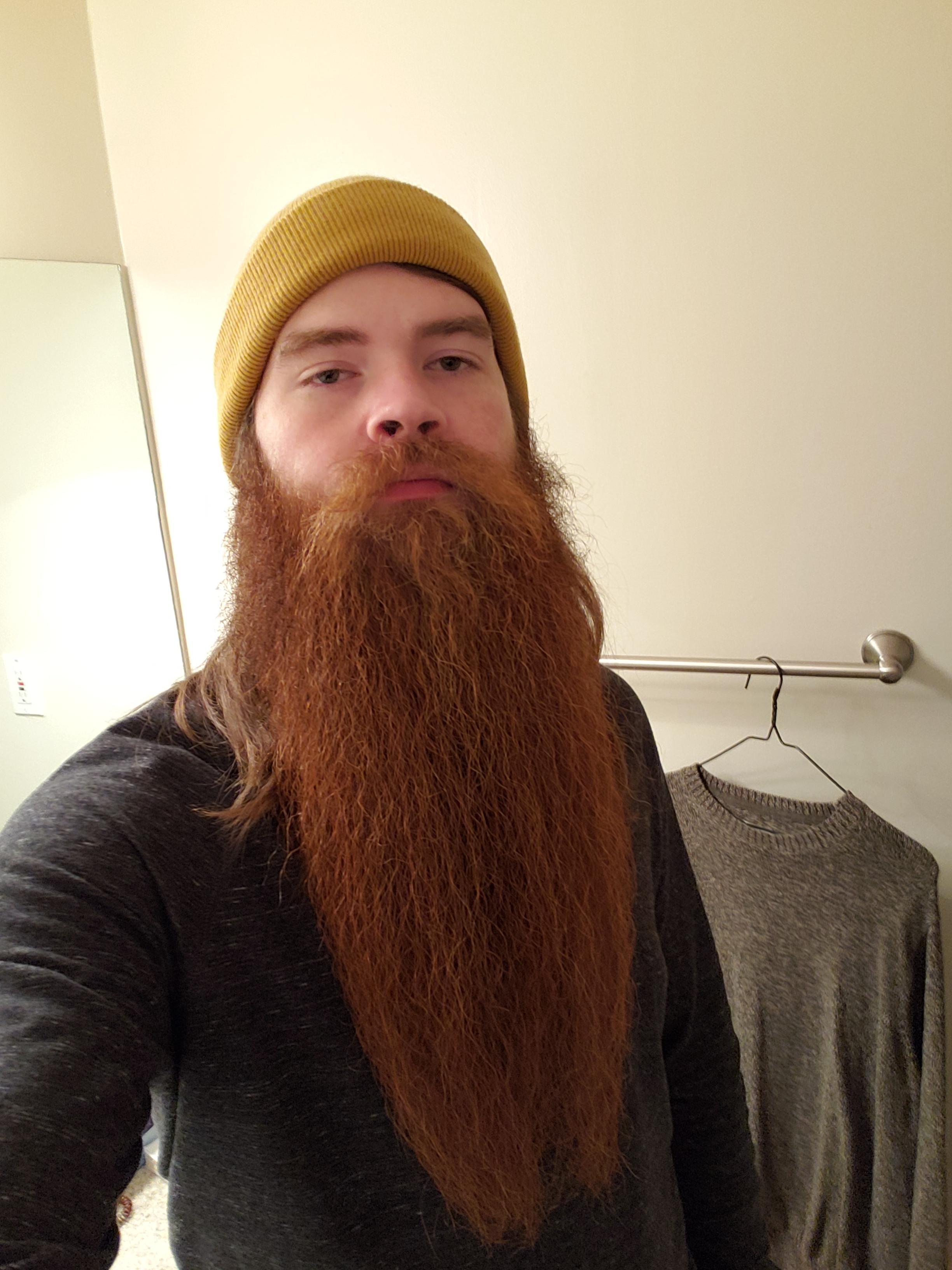 Probably going to get a few inches cut off tomorrow. Bottom is just