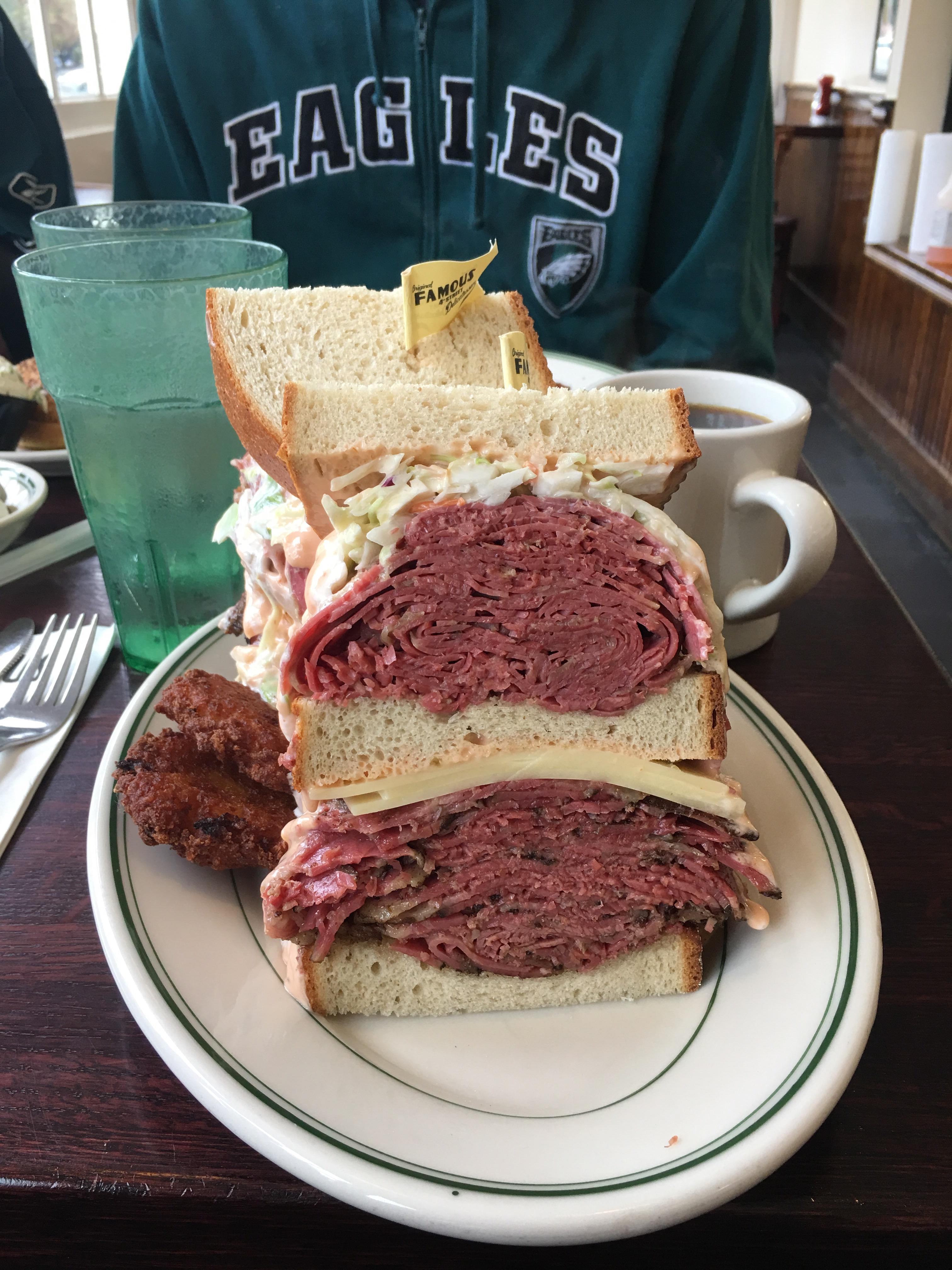 [I Ate] Corned beef and pastrami sandwich in Philly r/food