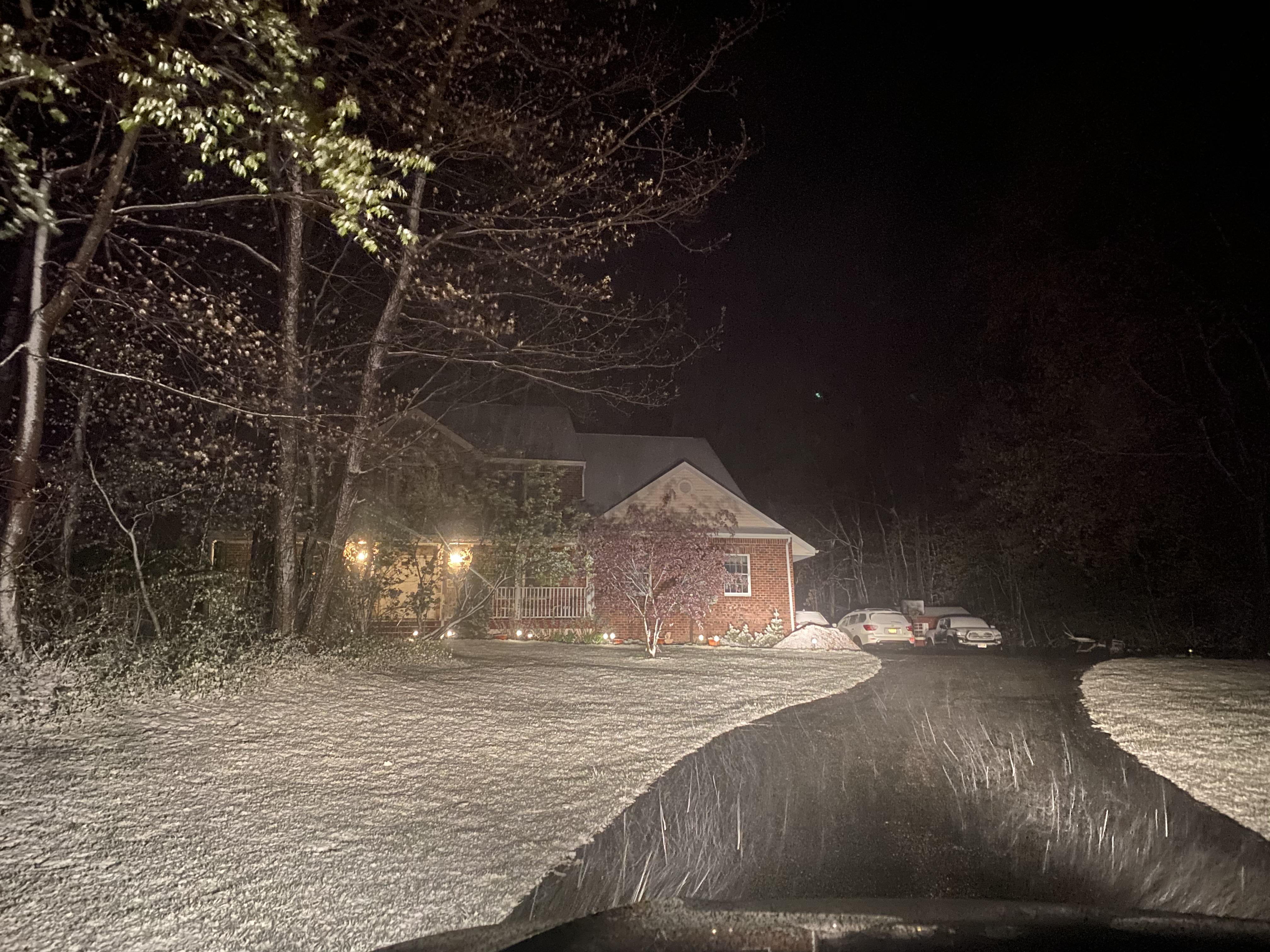 Stockholm NJ right now. It’s May 8th. Stay safe out there. r/newjersey