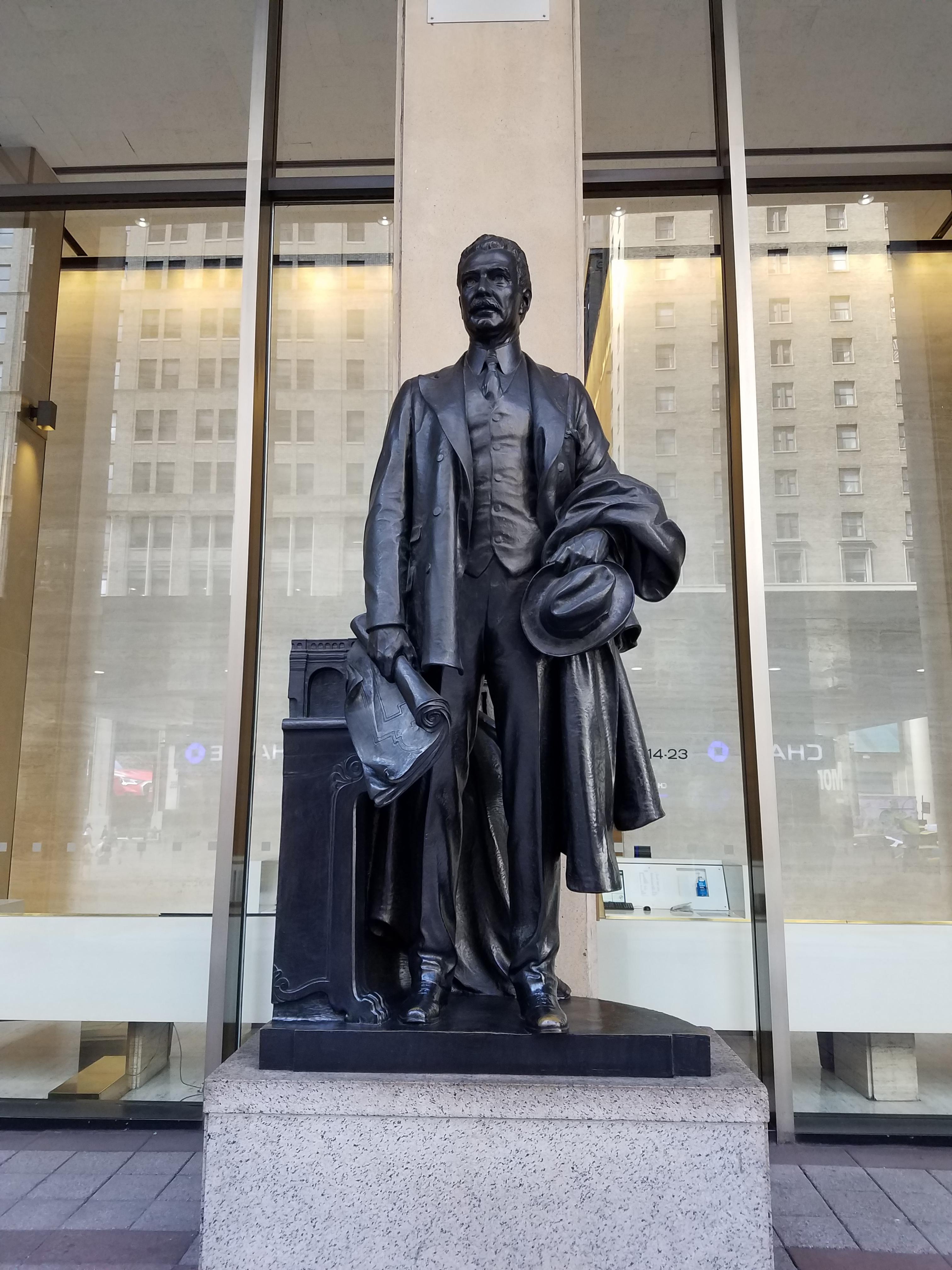 This is Samuel Rea, Pennsylvania Railroad president from 19131925. The