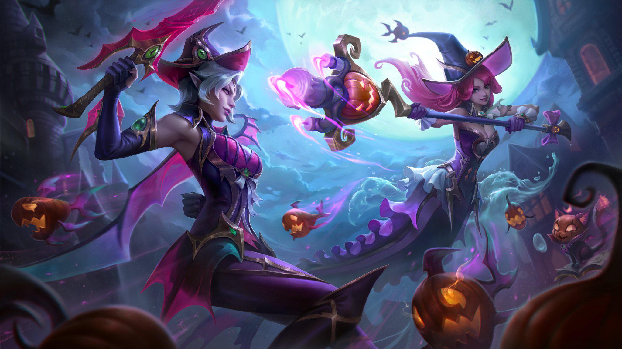 Bewitching Fiora Splash Art 🎃 r/FioraMains
