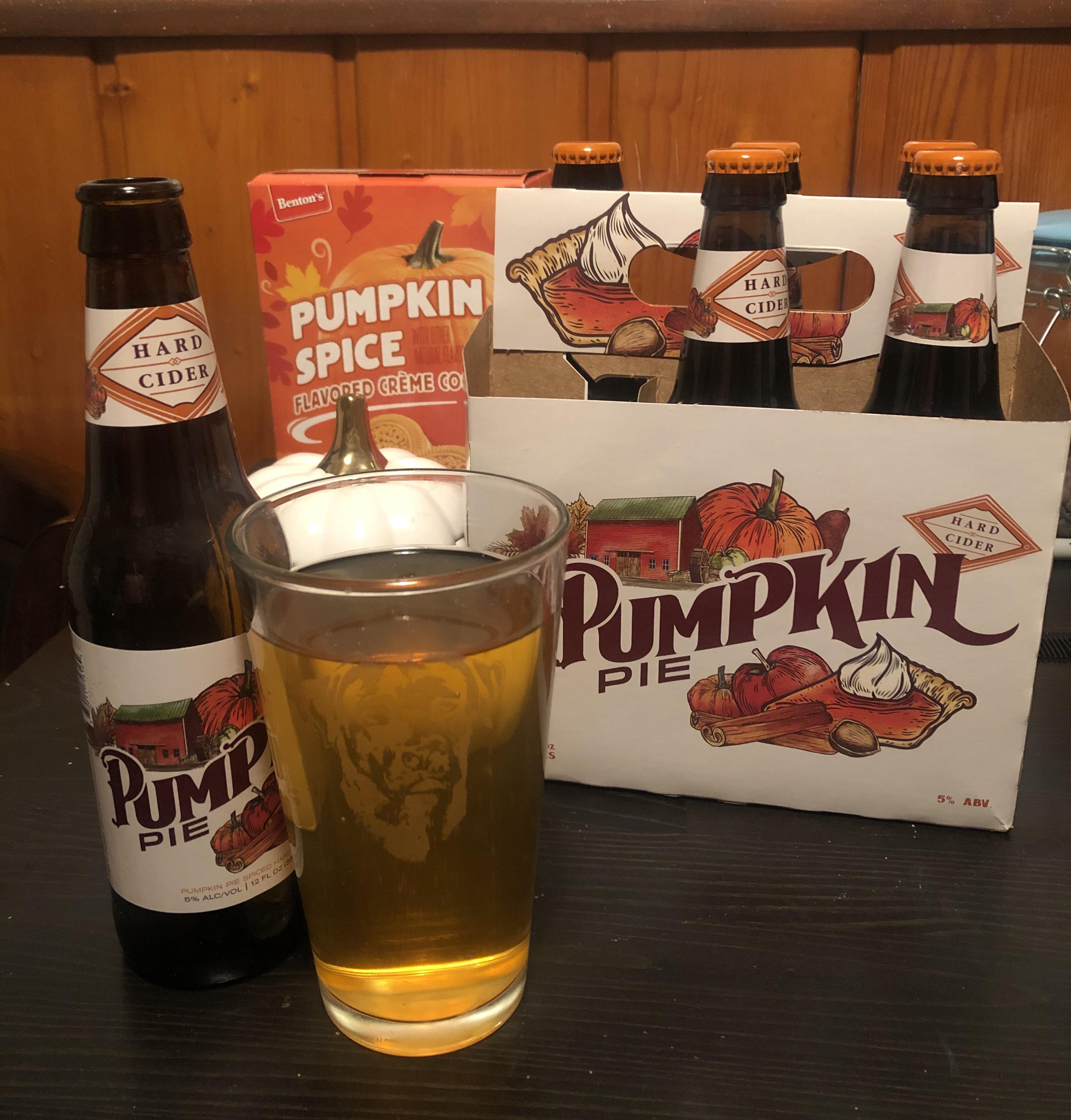 Pumpkin pie cider not bad r/aldi
