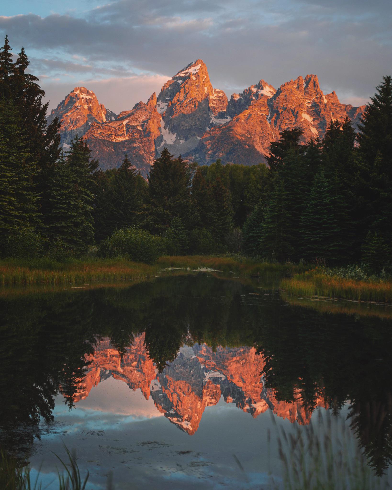 Reflections of Perfection. Grand Teton National Park, WY. [OC