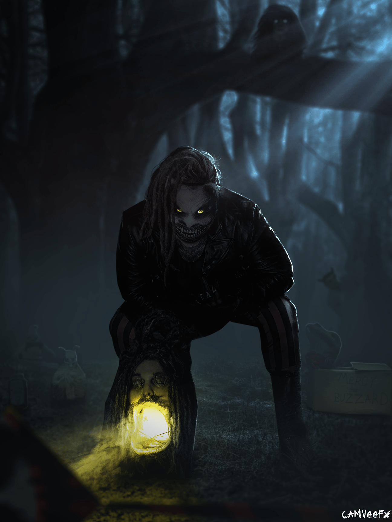 The Fiend is easily my favorite thing in WWE currently; so