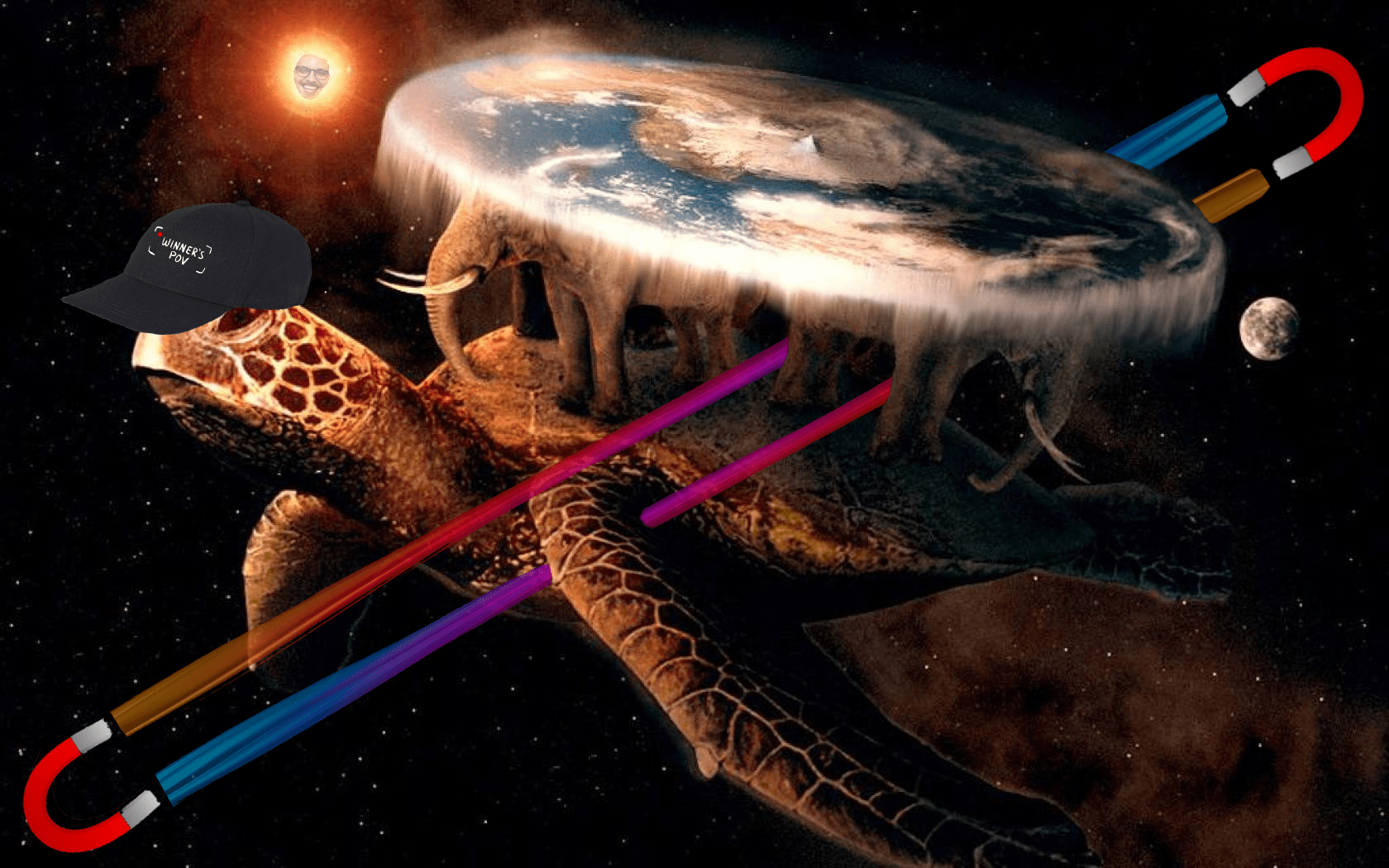 ever wonder how the earth floats in space? r/Stanz