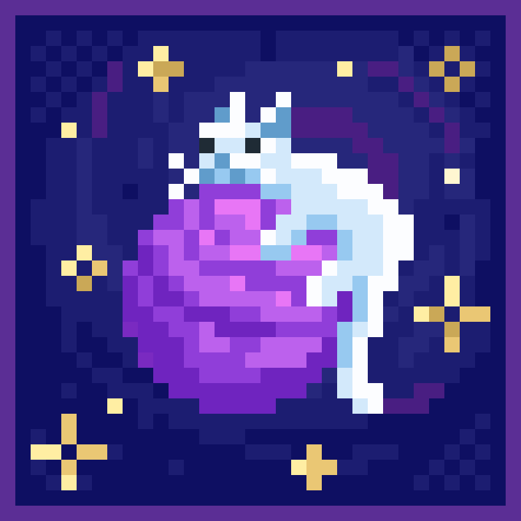 Space Cat r/AnimatedPixelArt