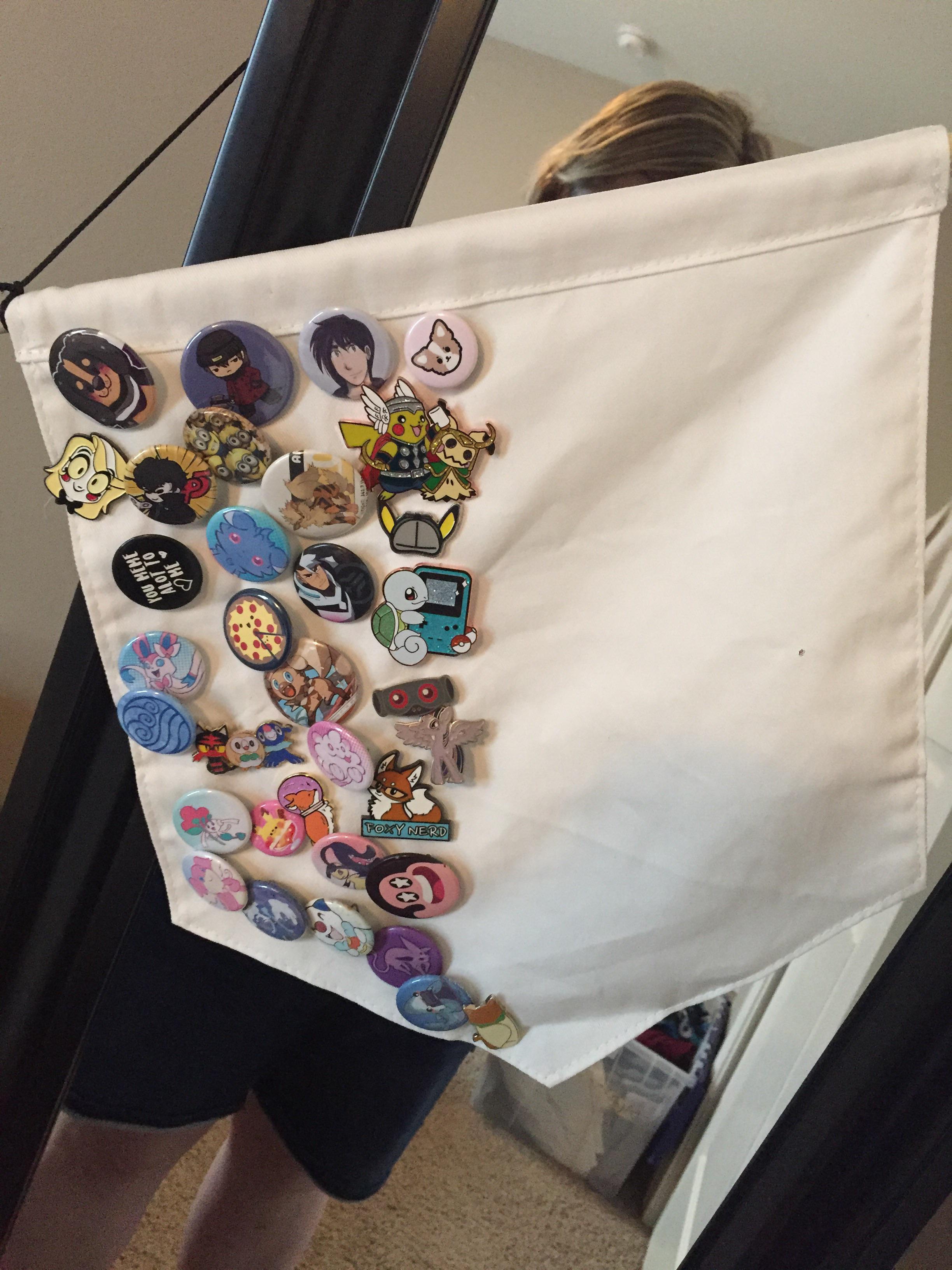 I’m new here and just got a set of enamel pin displays (because