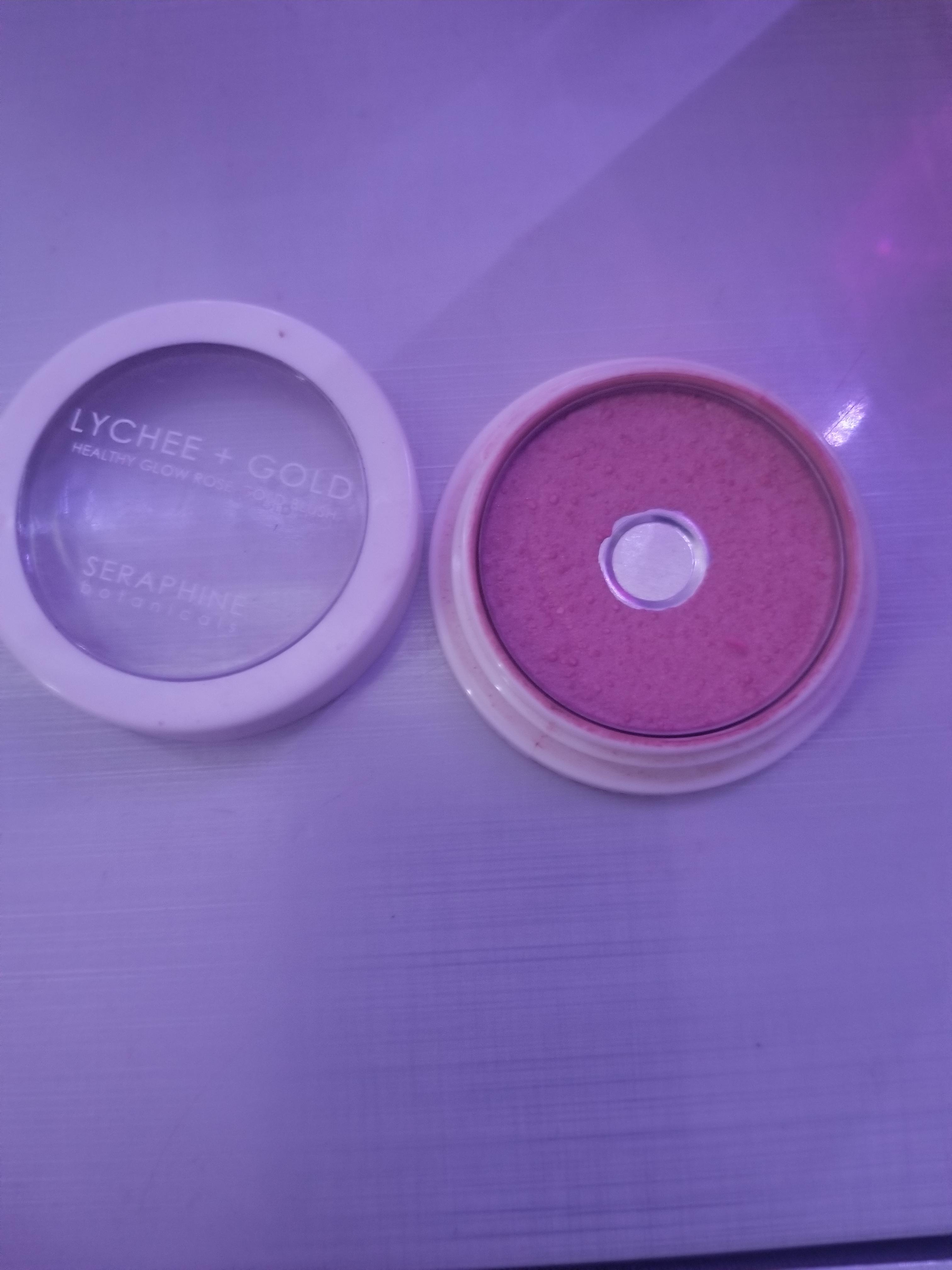 A Perfect Circle ⭕ Seraphine Botanicals Lychee + Gold rose gold blush