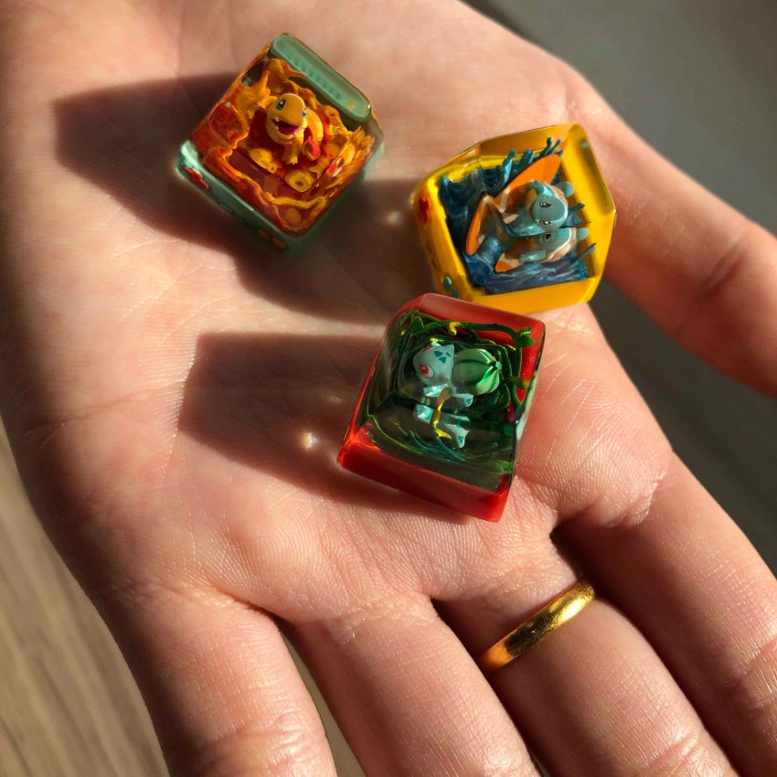 pokemon keycaps! r/MechanicalKeyboards