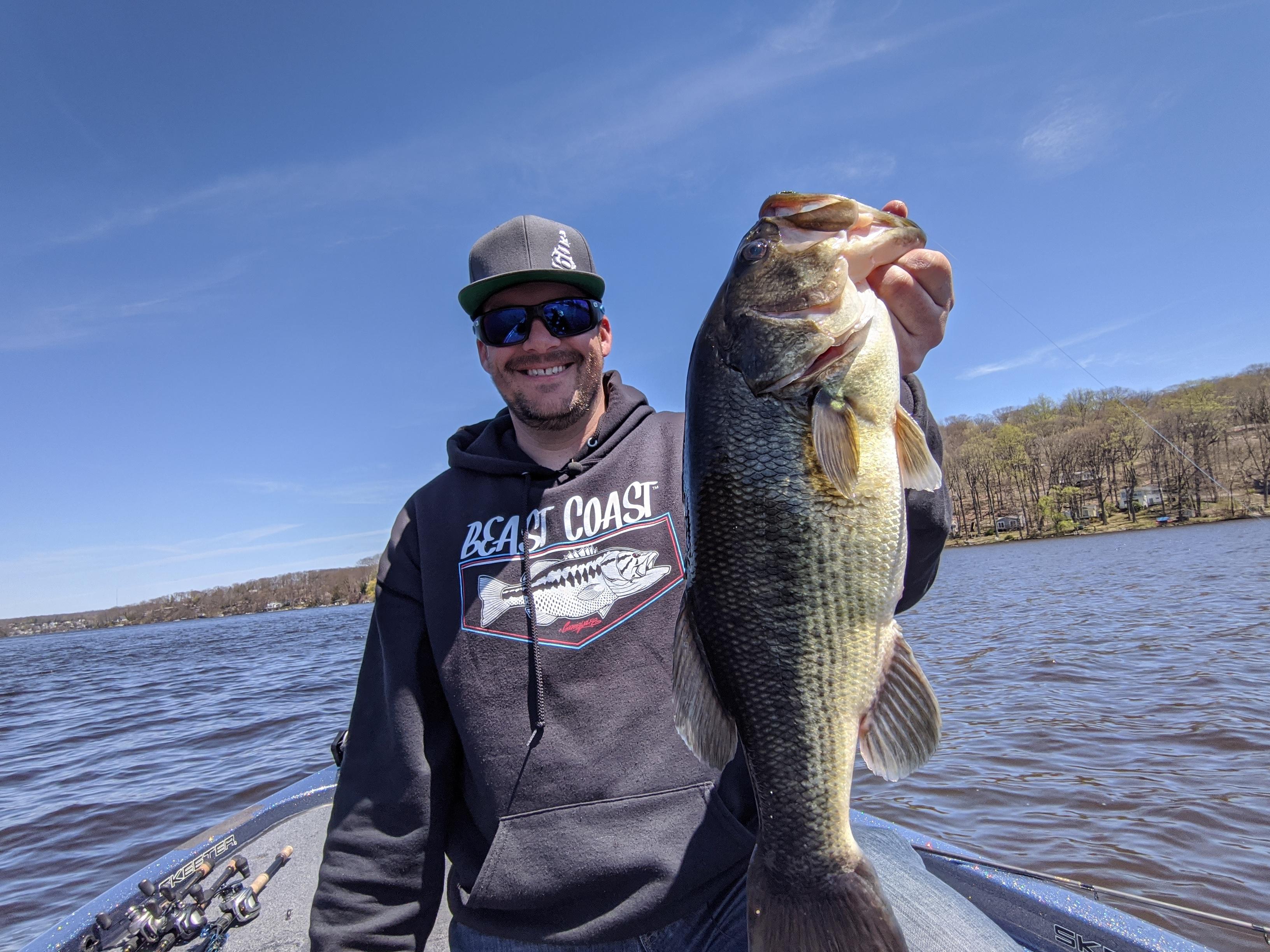 Long drive for my first trip to Candlewood Lake was worth it, 4.3 lbs