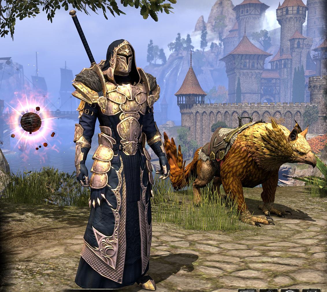 Altmer Magplar Sapiarch, Telvanni, Ascendant Knight, and Dawn's