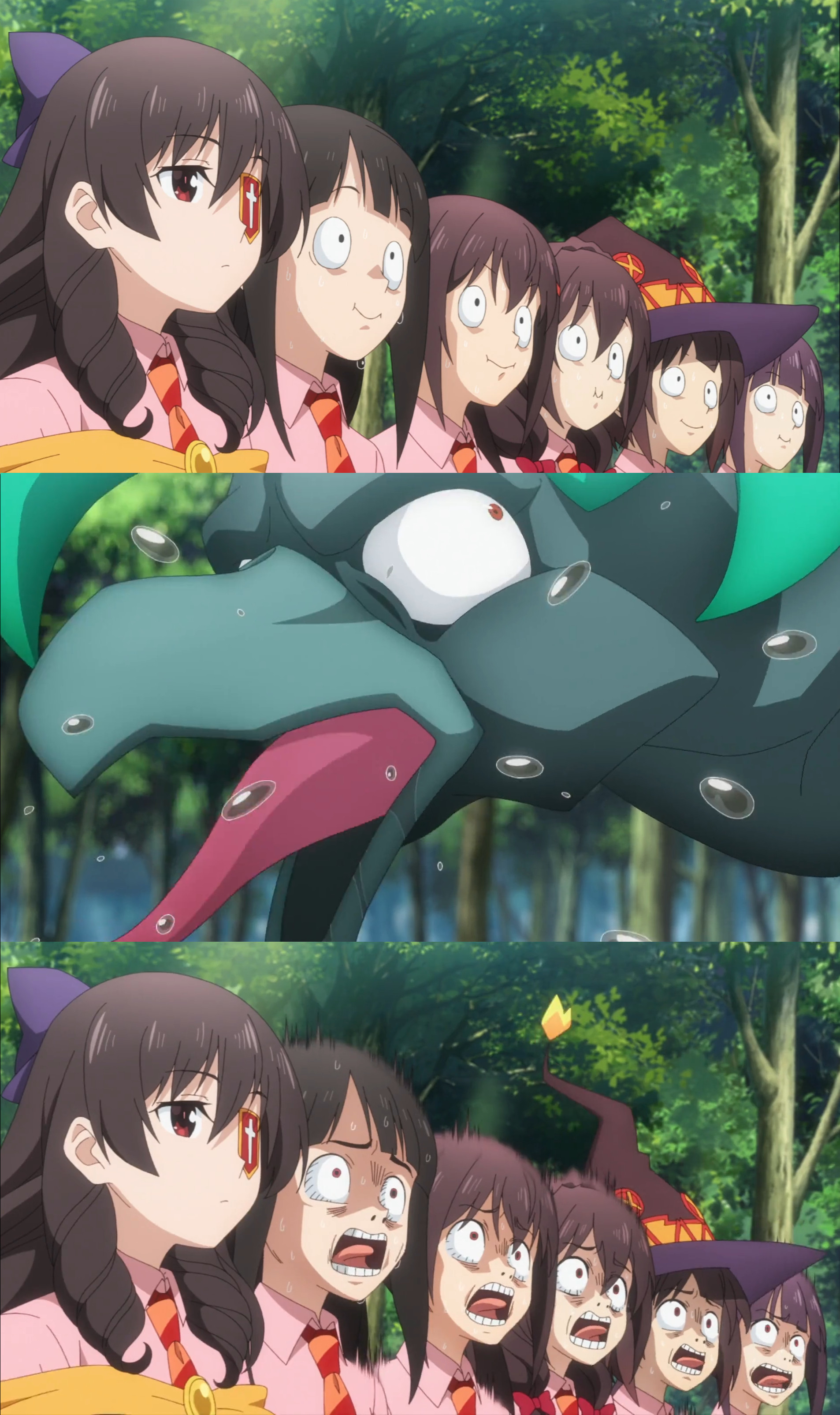 Scared Face Anime